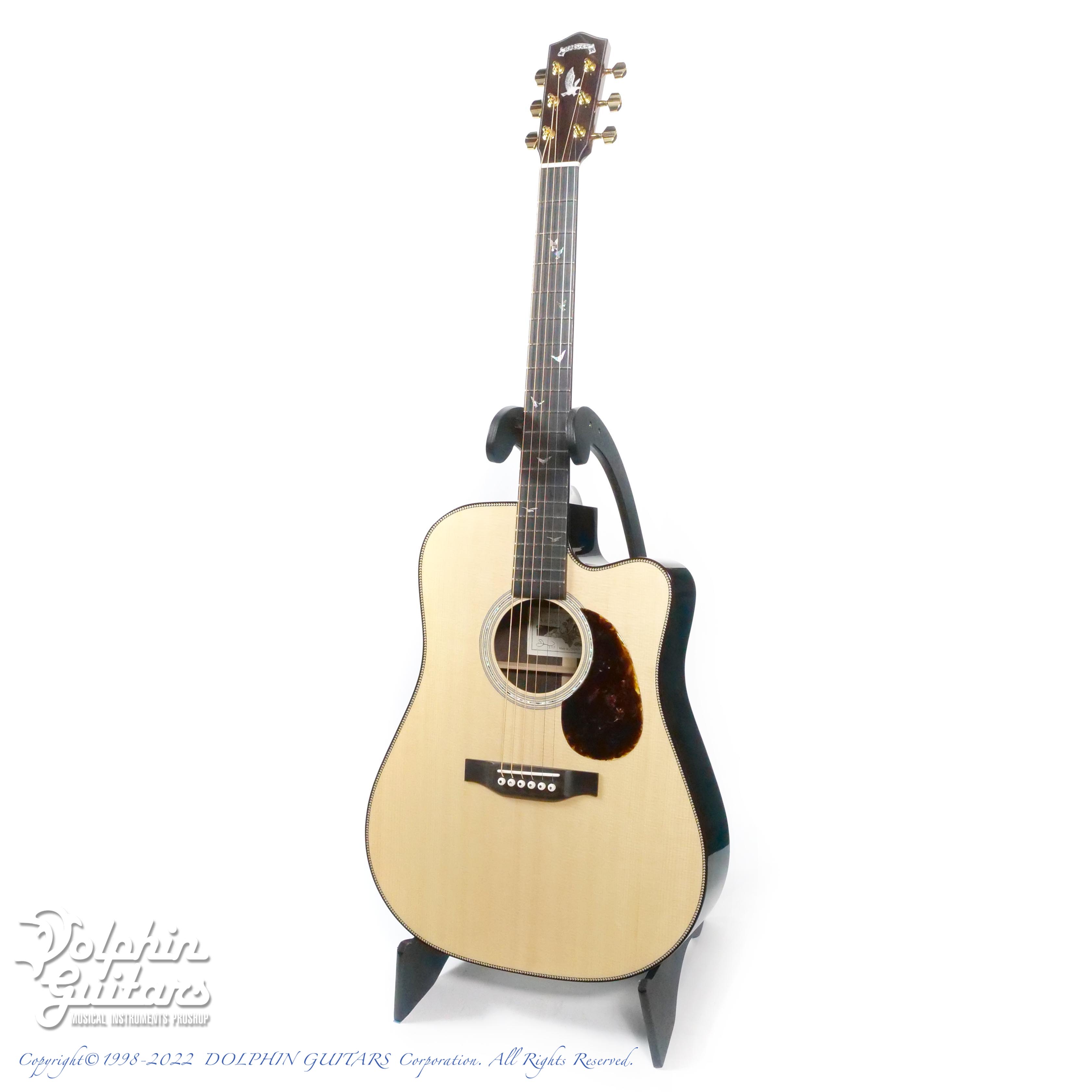 Greven Guitars Japan Oshio-DC BR |ドルフィンギターズ