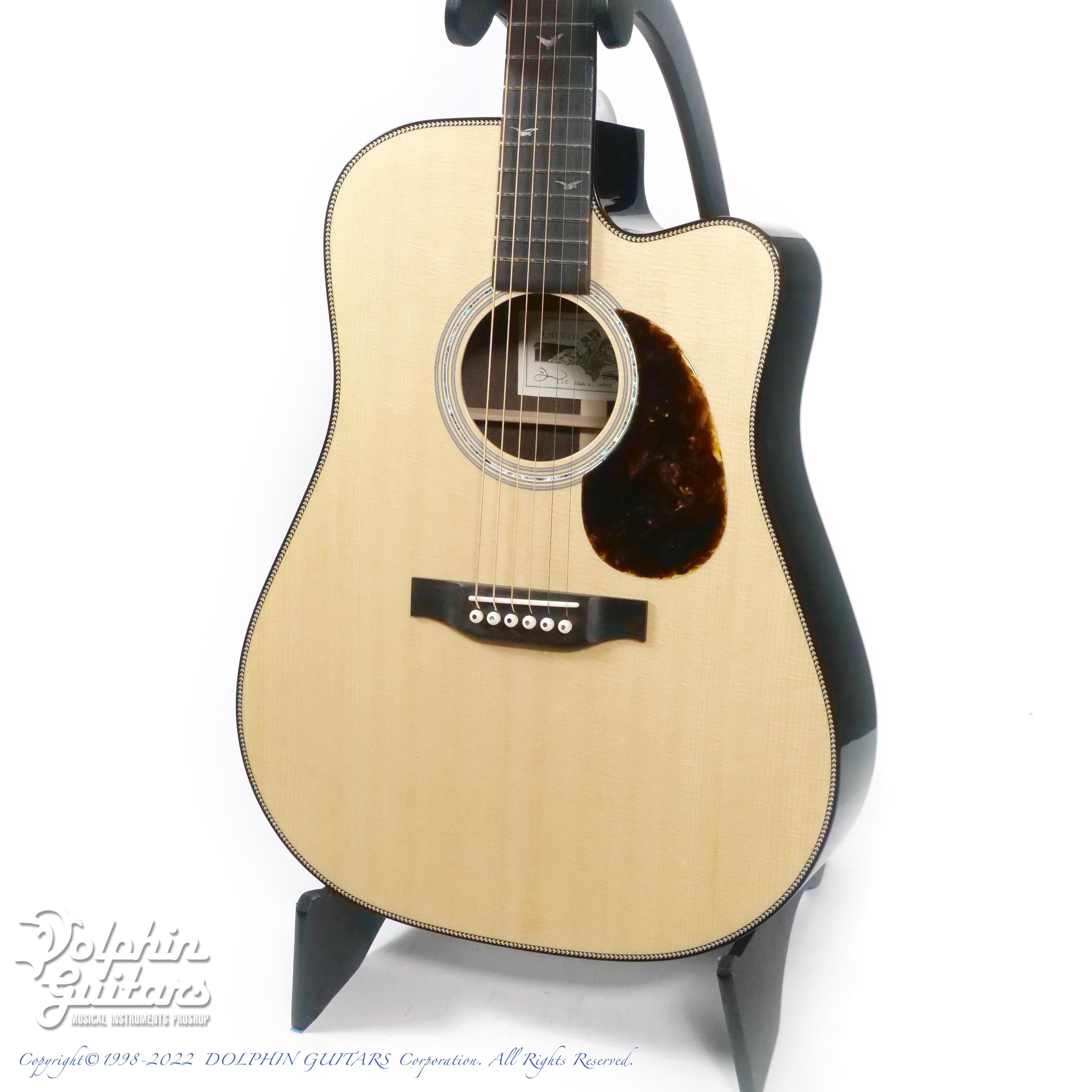 Greven Guitars Japan Oshio-DC BR |ドルフィンギターズ
