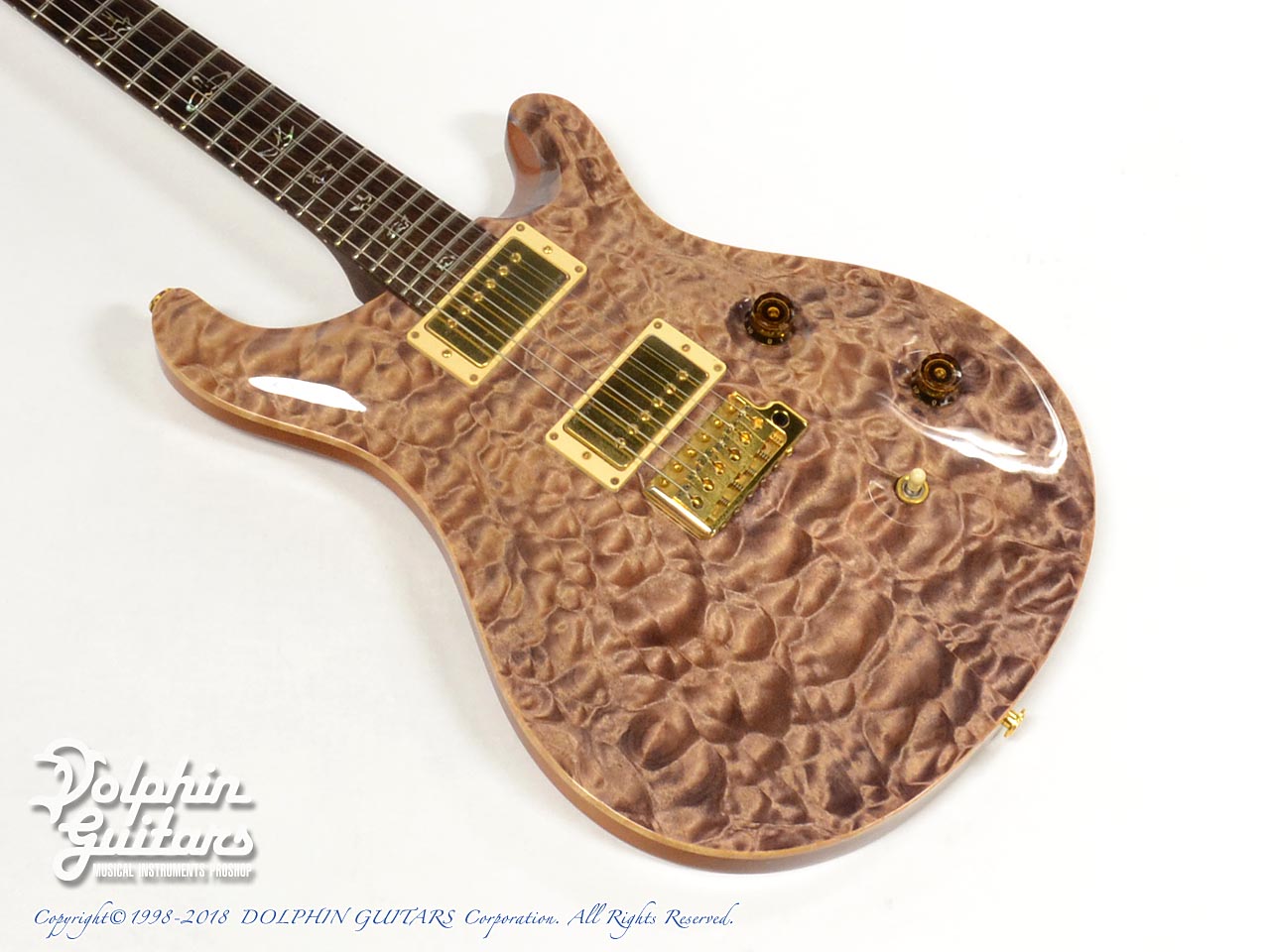 PAUL REED SMITH Custom 24 Quilted Artist Top (Faded Violet