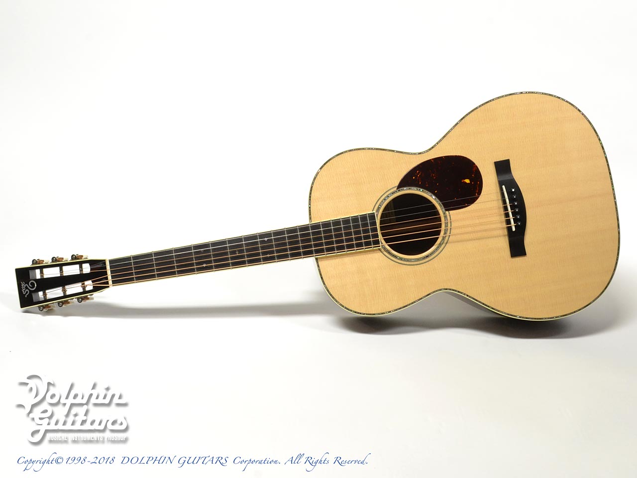 SANTA CRUZ 000-12F Custom (Brazilian Rosewood)|ドルフィンギターズ
