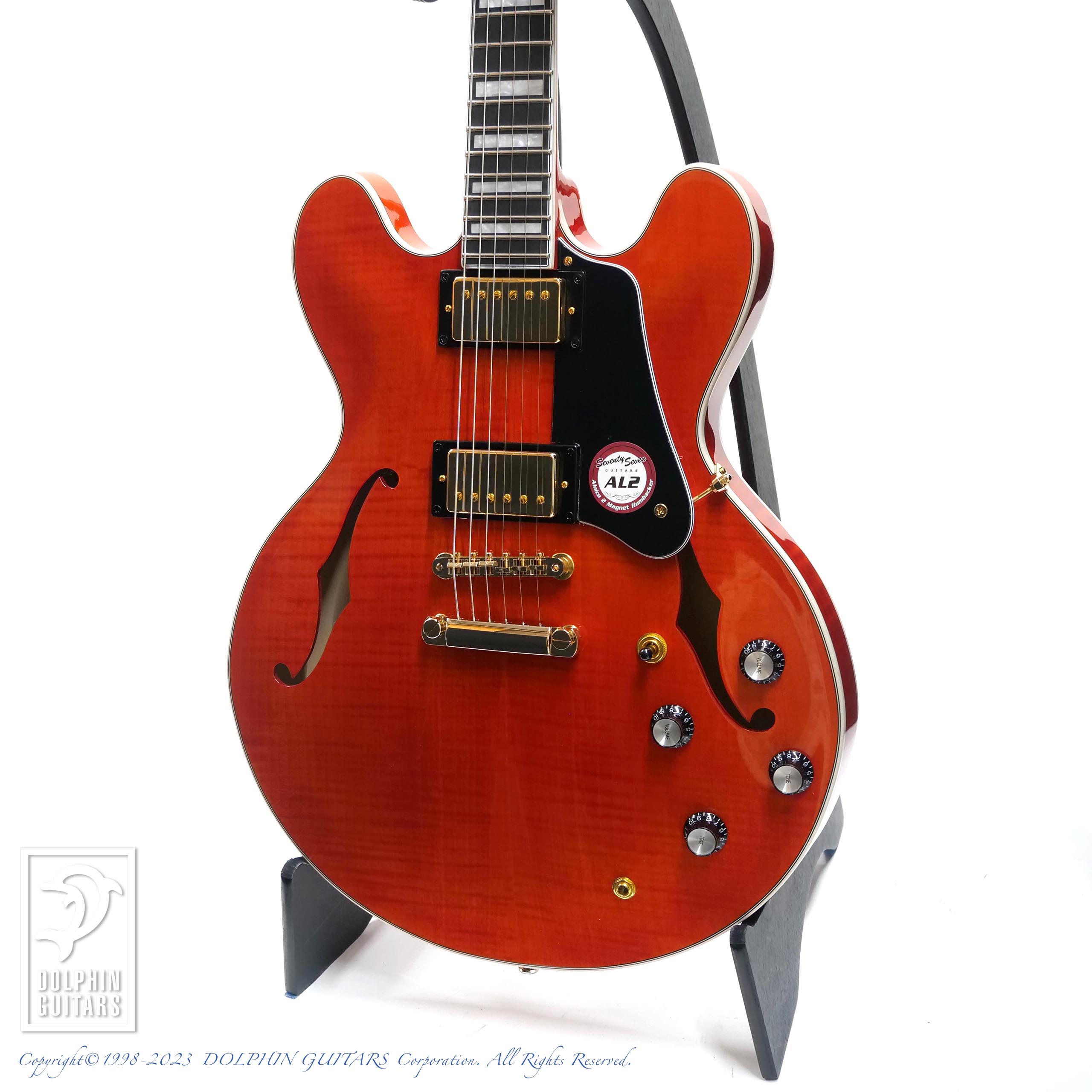 SeventySeven Guitars EXRUBATO-CTM-JT (T-RED)|ドルフィンギターズ