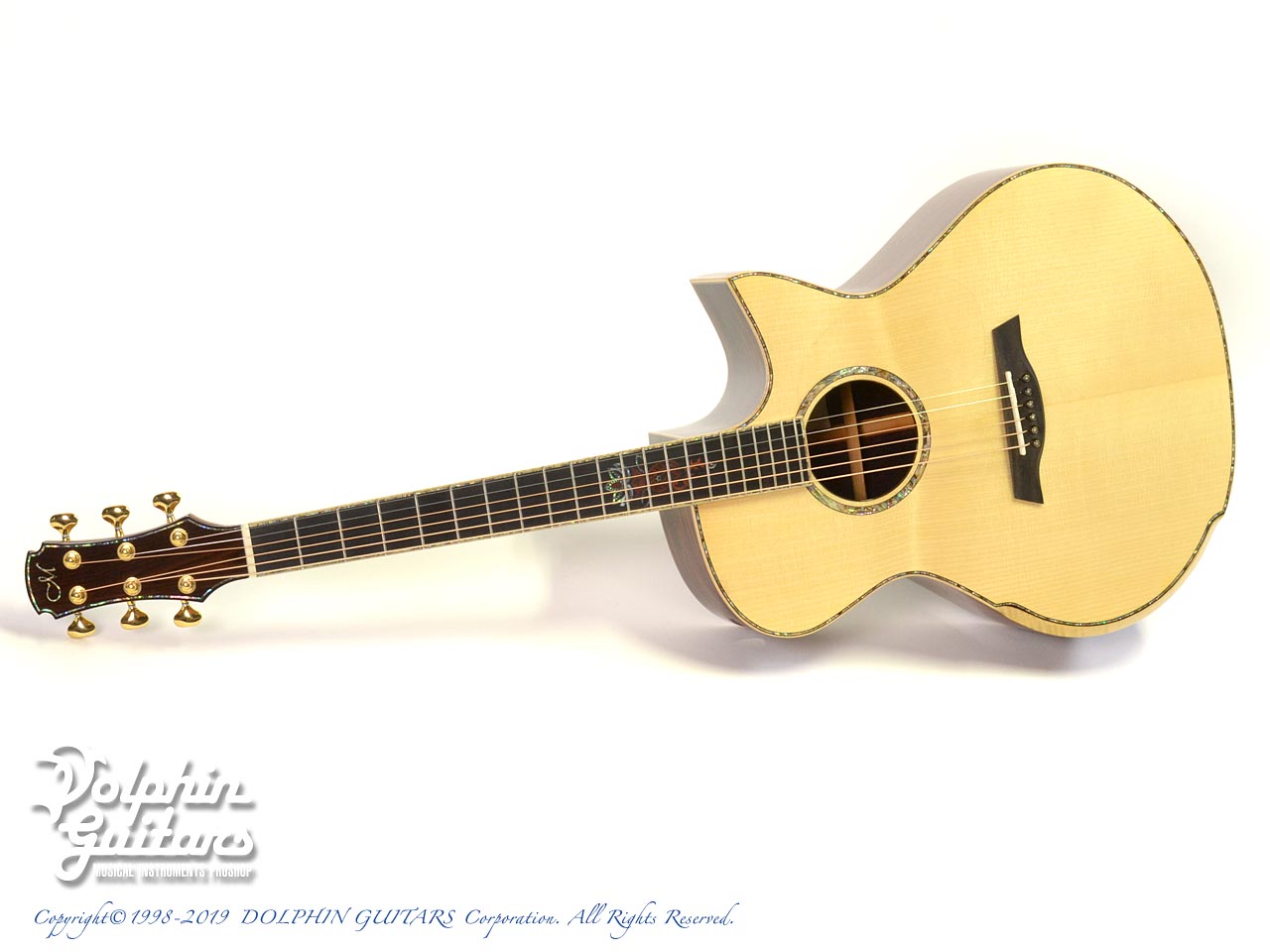 Maestro Guitars Private Collection Singa CO CSB AX (Cocobolo