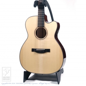 OM Cutaway Custom Figured Mahogany (Short Scale)