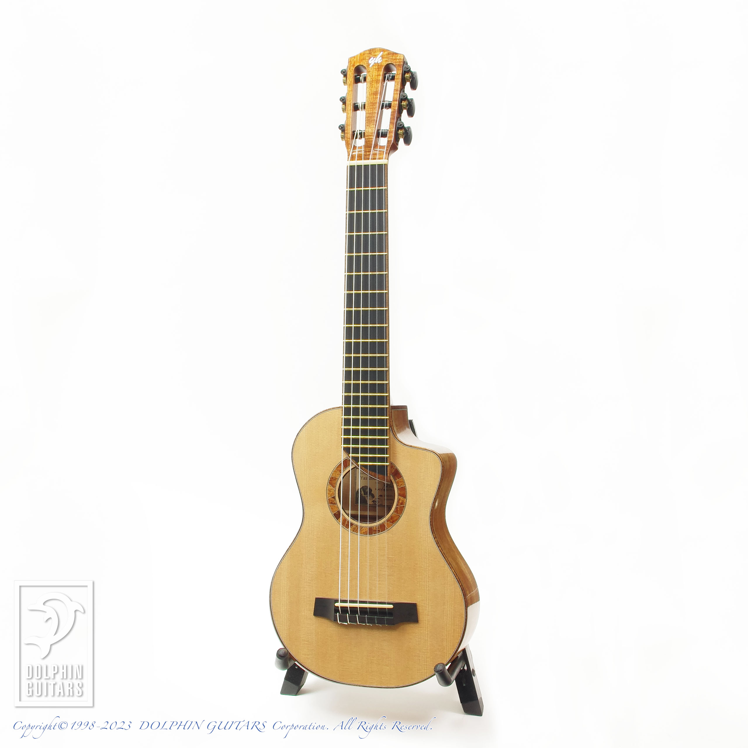 HAYASHI GUITARS Lana Piccolo Cutaway (Nylon Strings) ドルフィンギターズ