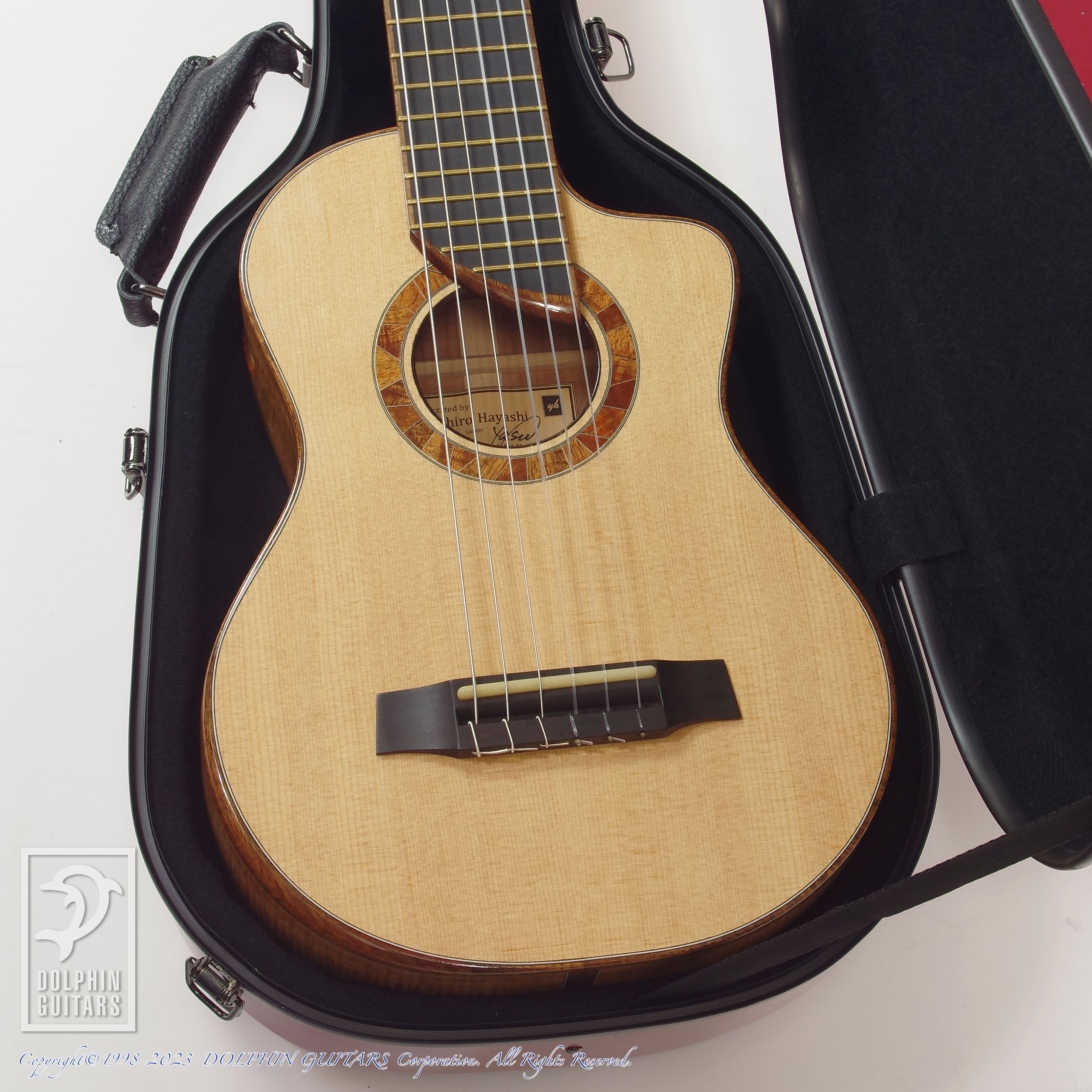 HAYASHI GUITARS Lana Piccolo Cutaway (Nylon Strings) ドルフィンギターズ