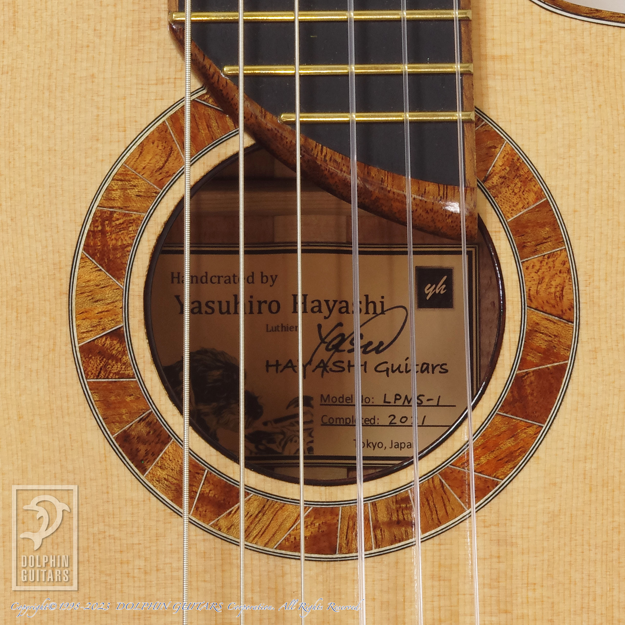 HAYASHI GUITARS Lana Piccolo Cutaway (Nylon Strings) ドルフィンギターズ