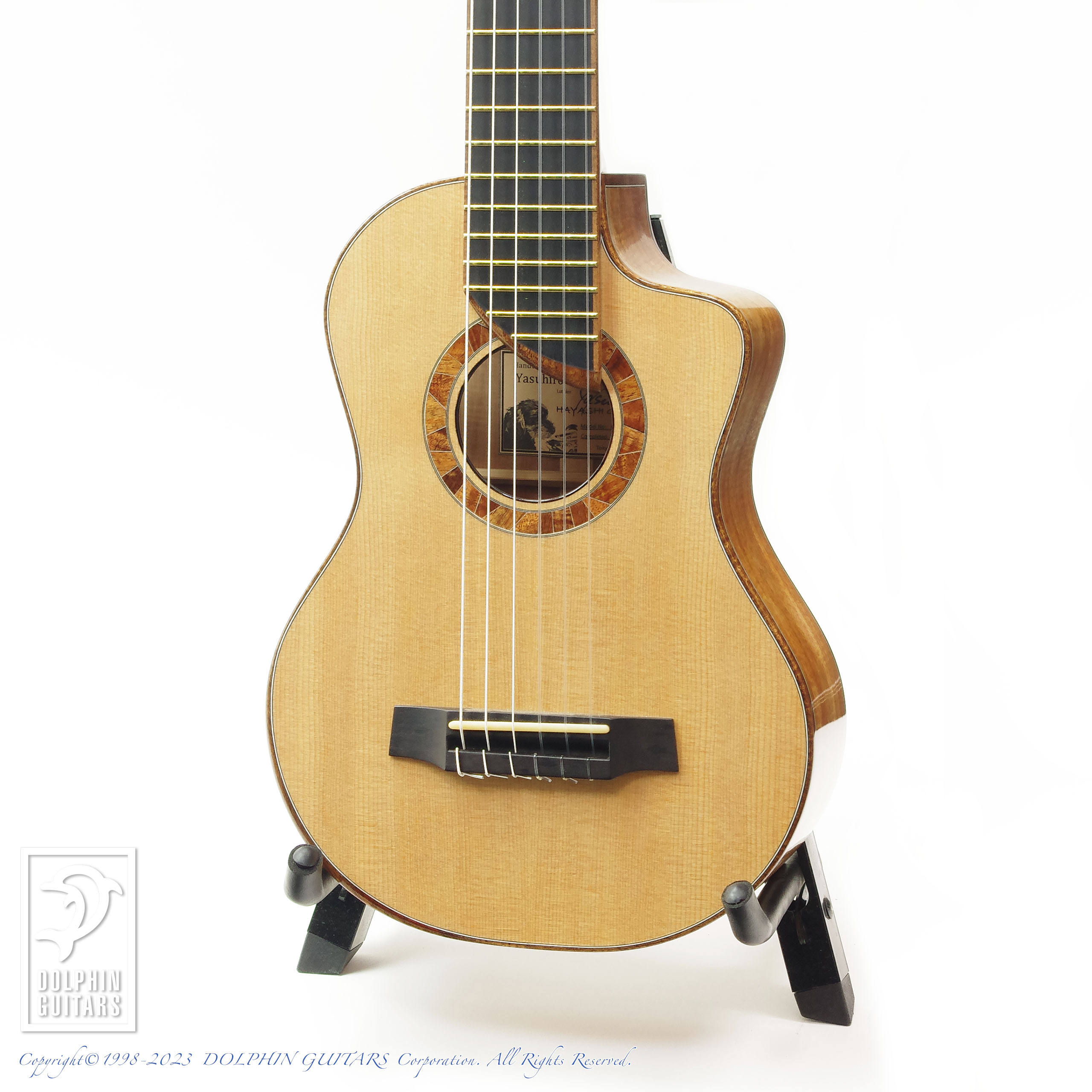 HAYASHI GUITARS Lana Piccolo Cutaway (Nylon Strings) ドルフィンギターズ