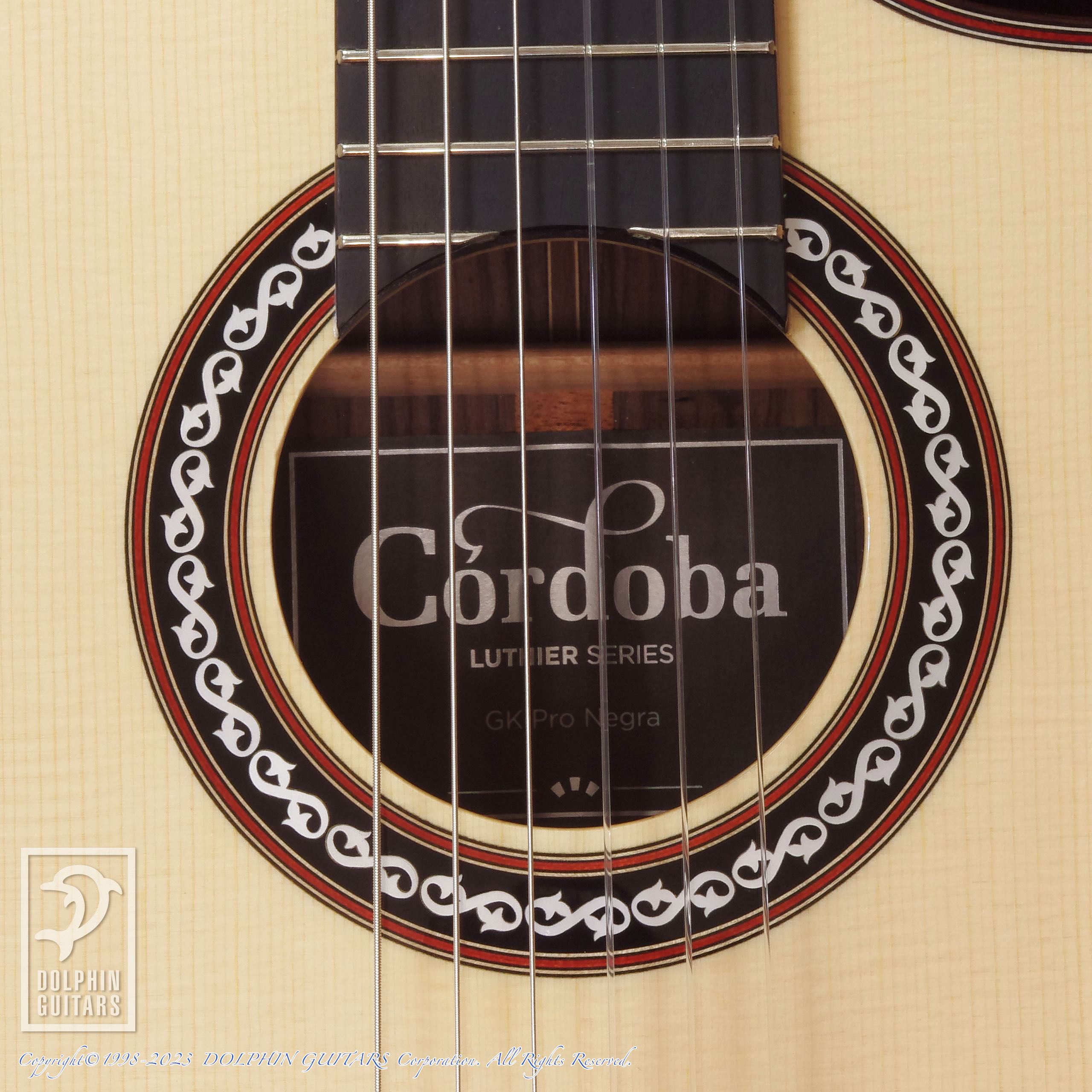CORDOBA GK Pro Negra (Nylon Strings)|ドルフィンギターズ