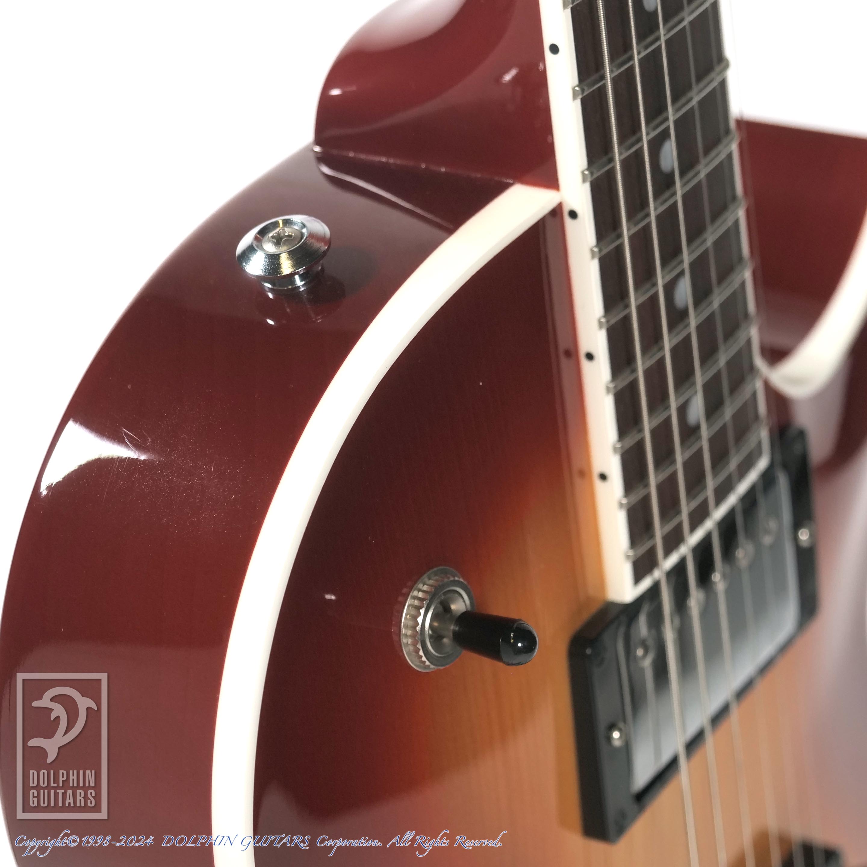 ZEMAITIS V22HB Cherry Burst|ドルフィンギターズ