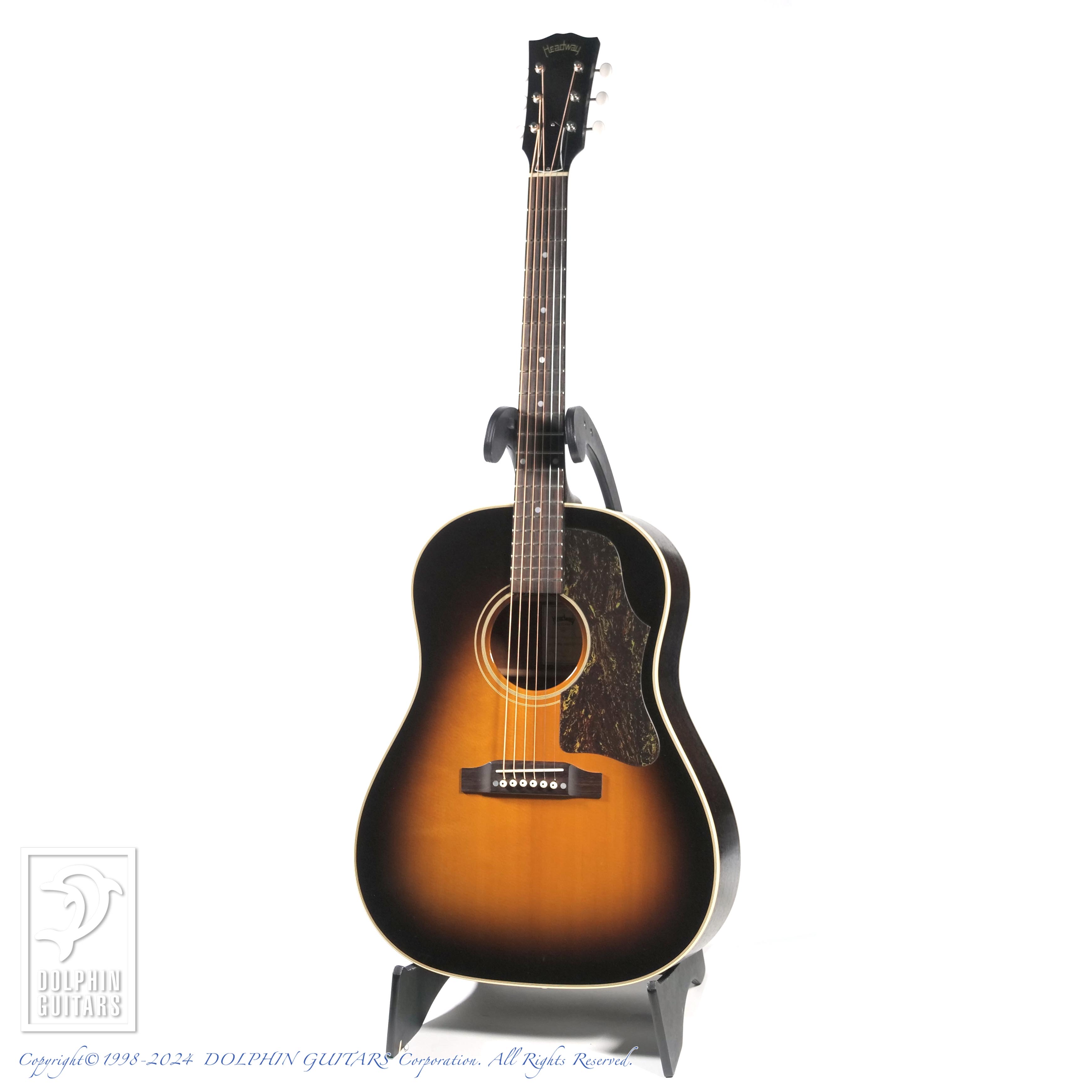 HEADWAY HJ-HOBO URUSHI F,S/STD|ドルフィンギターズ 