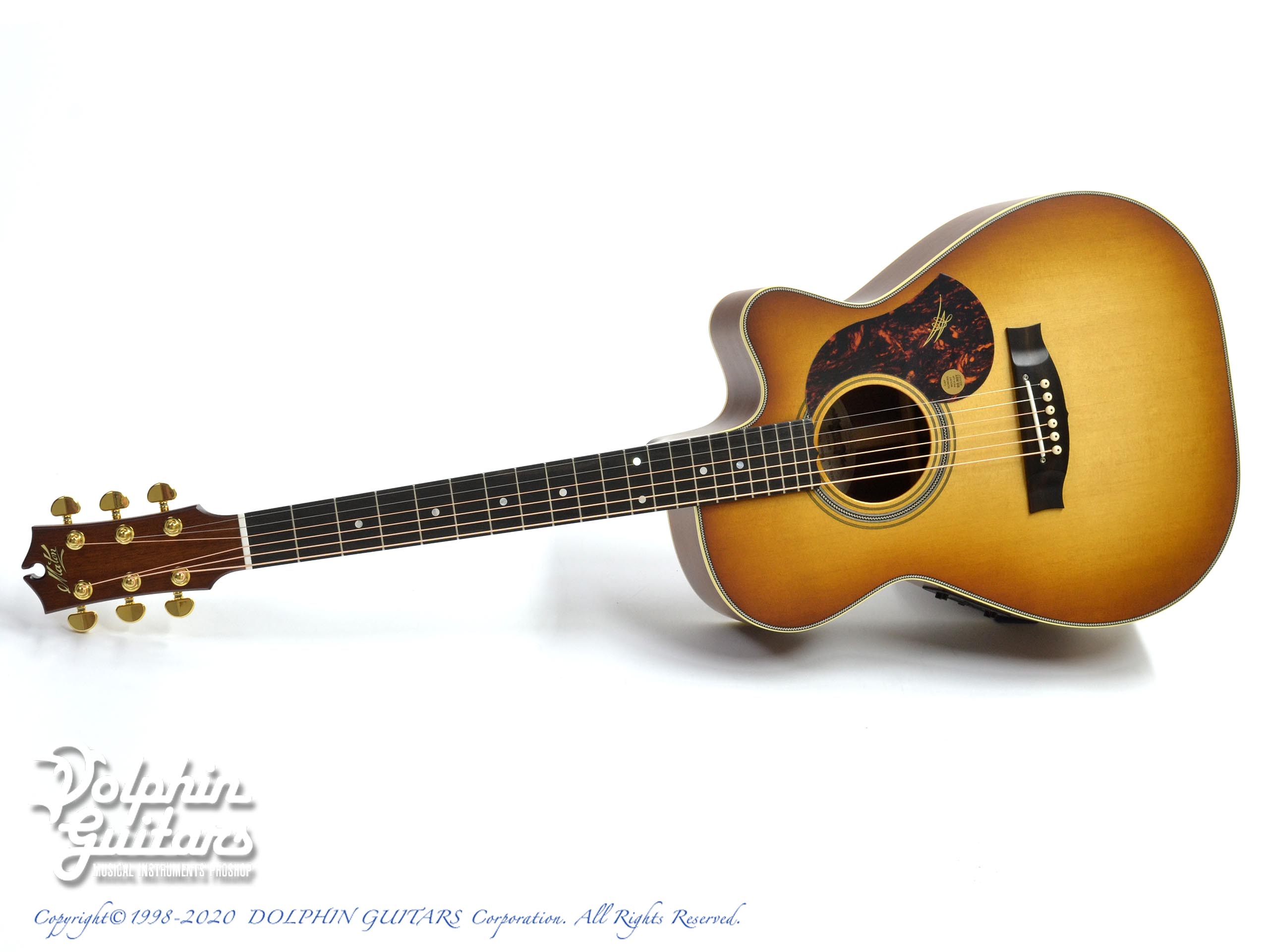 MATON EBG808C Nashville (Vintage Amber Burst)|ドルフィンギターズ