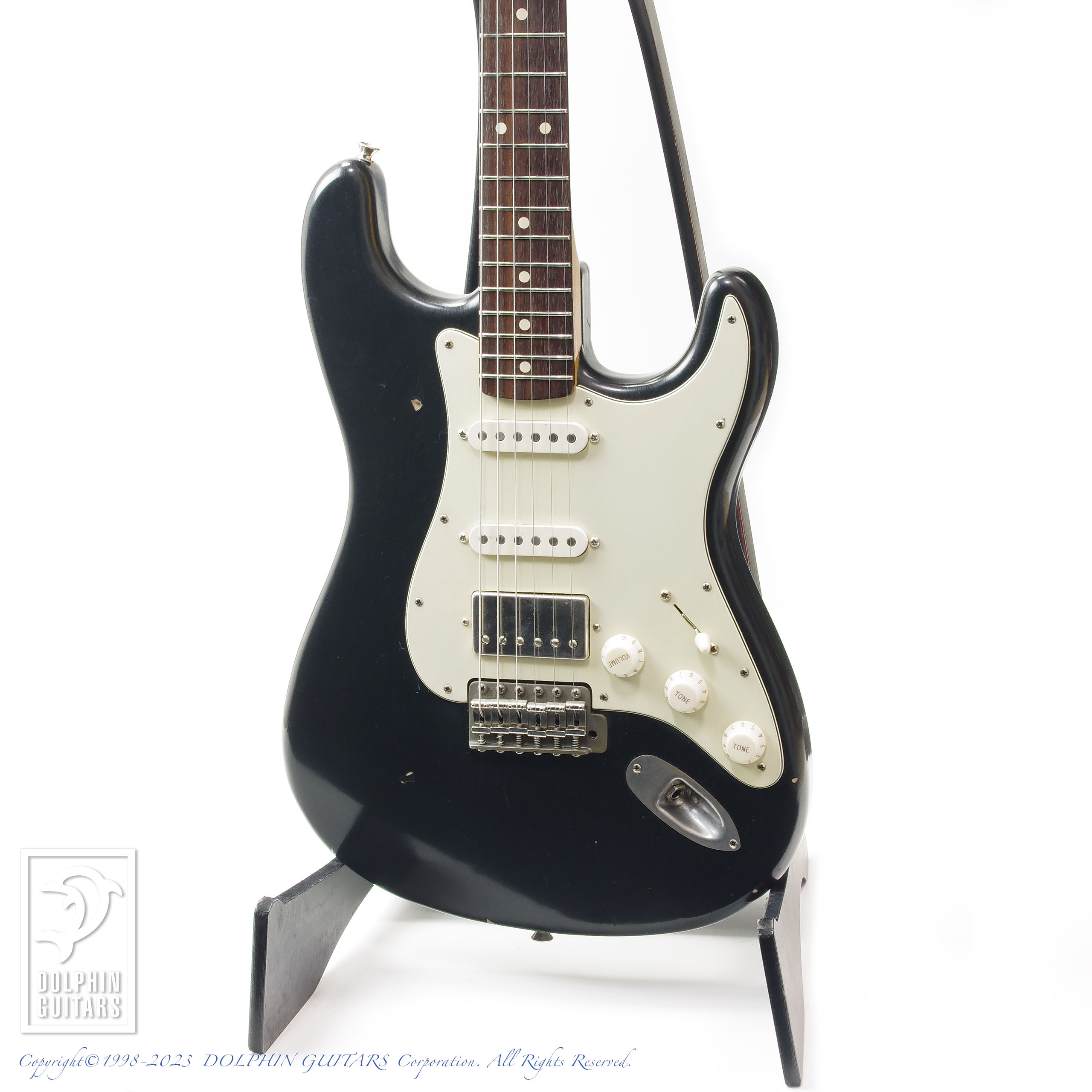 NASH GUITARS S-63 Ash SSH (Black)|ドルフィンギターズ