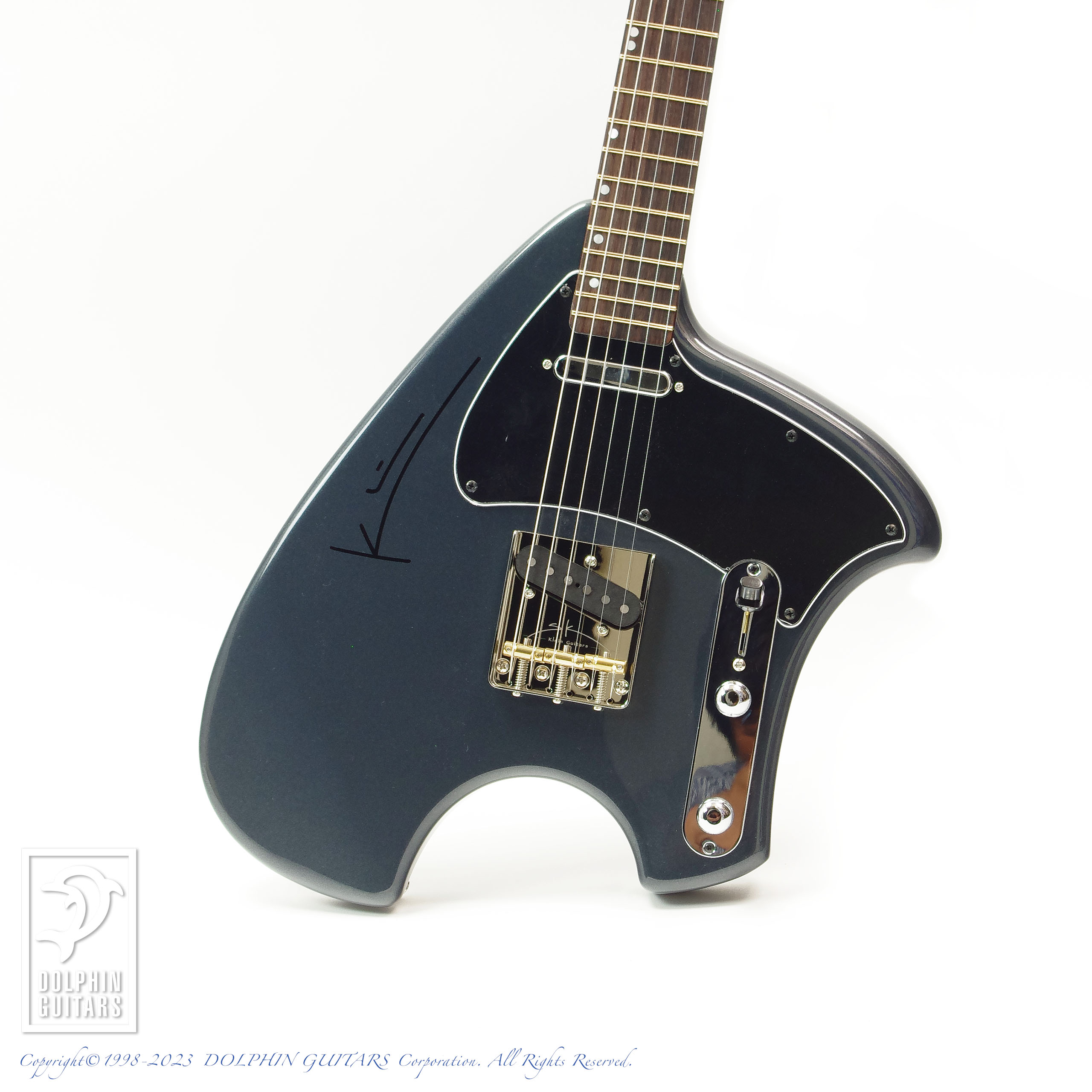 Klein Japan sTele Ash (Hammer Head Glay Metallic)|ドルフィンギターズ