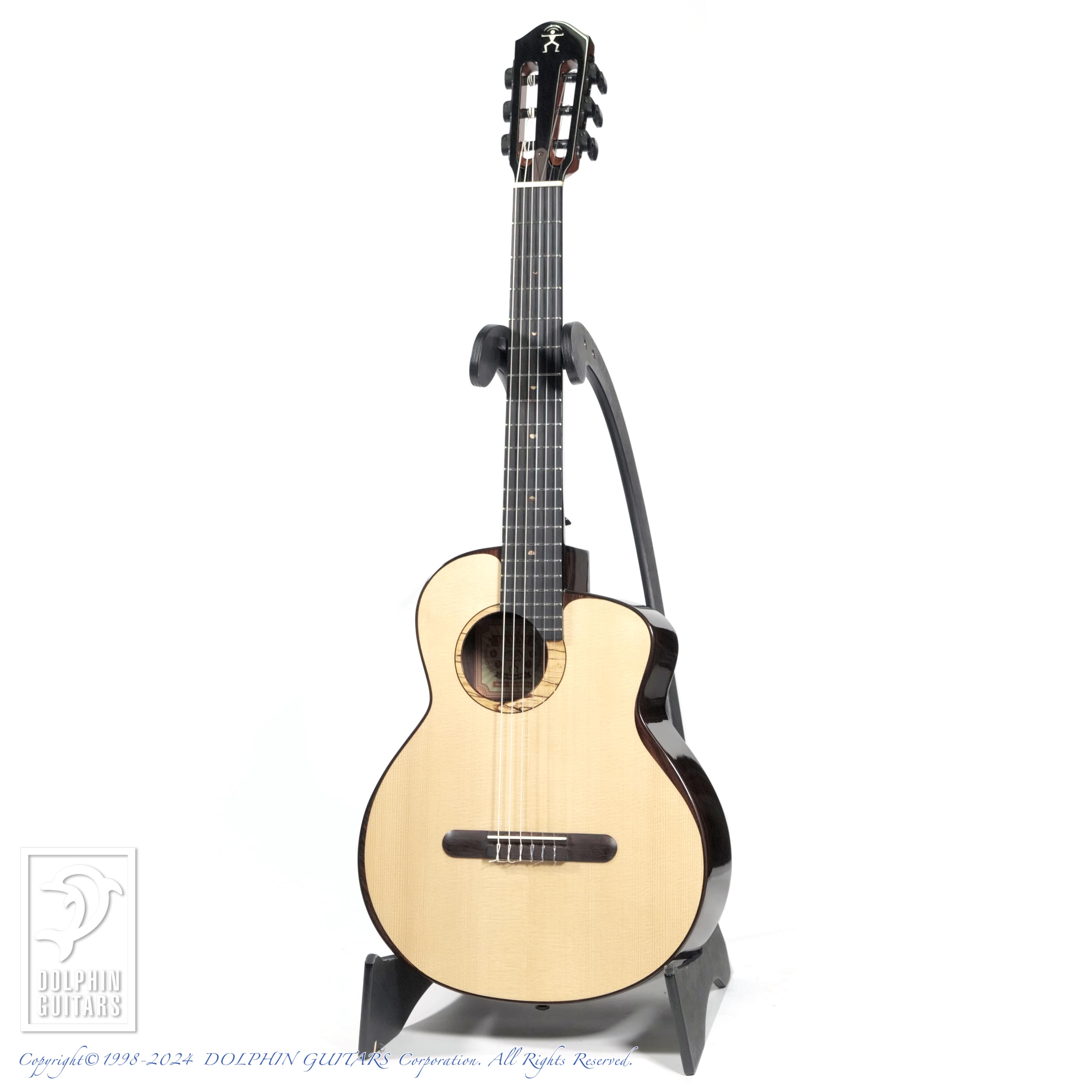 アイヌ トンコリ 漆塗装仕上げ ギターペグ 東海岸調弦 ナイロン