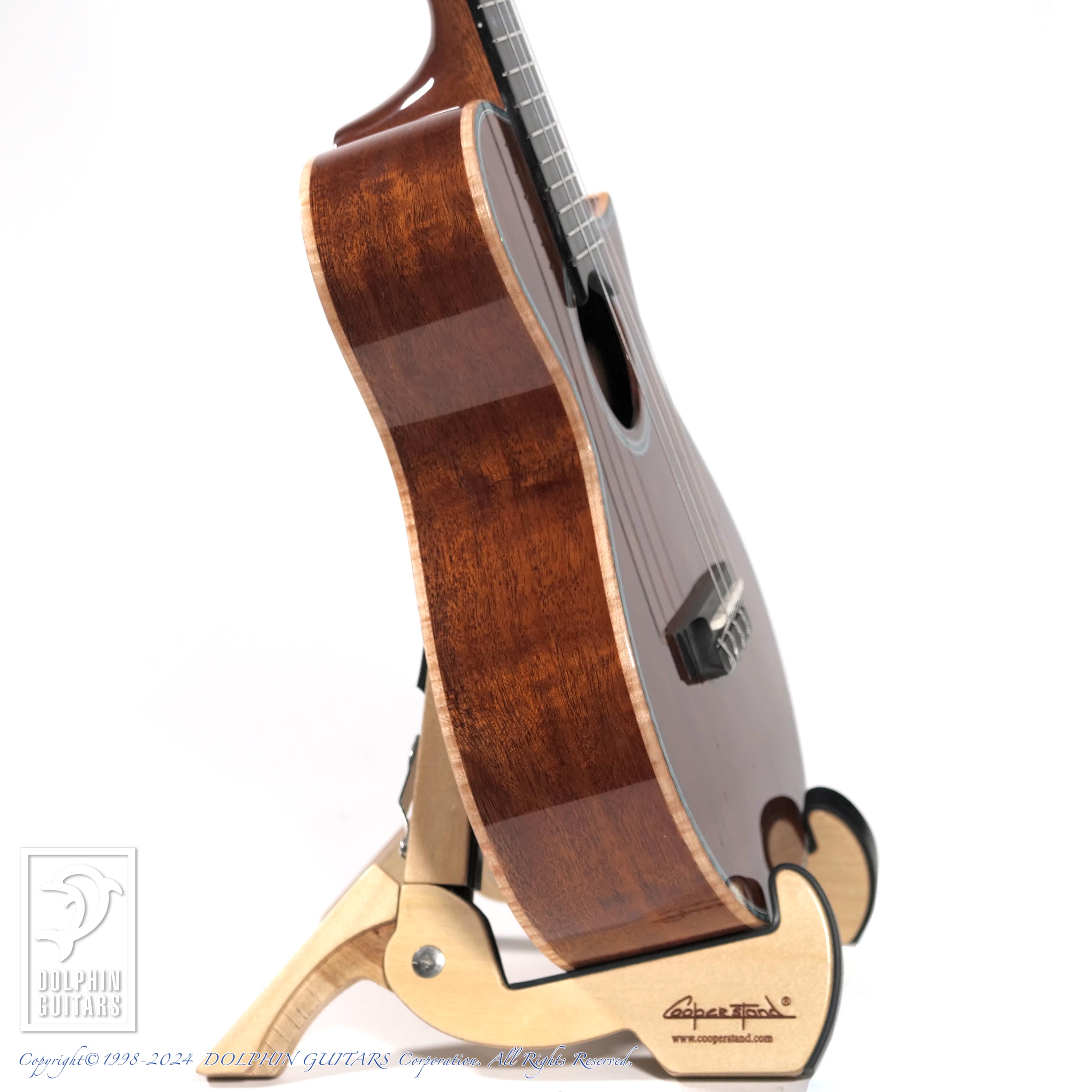 KAWAKAMI GUITARS NWUT-4 (ALL Flame Mahogany) - ドルフィンギターズ