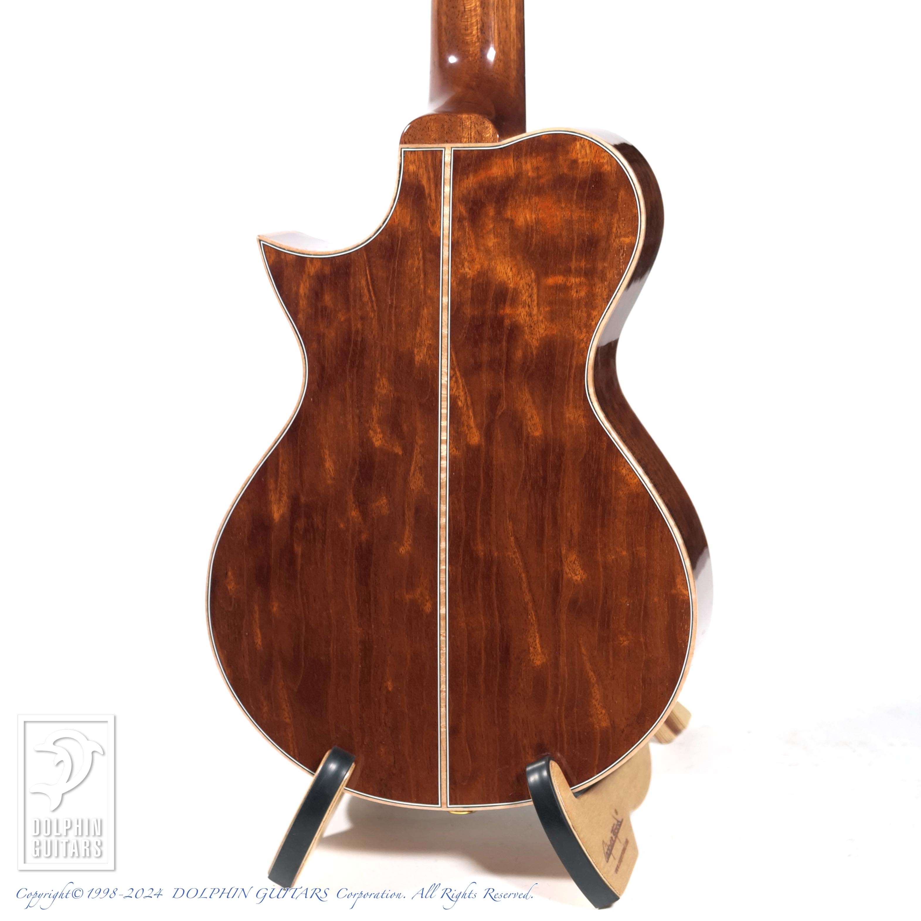 KAWAKAMI GUITARS NWUT-4 (ALL Flame Mahogany) - ドルフィンギターズ