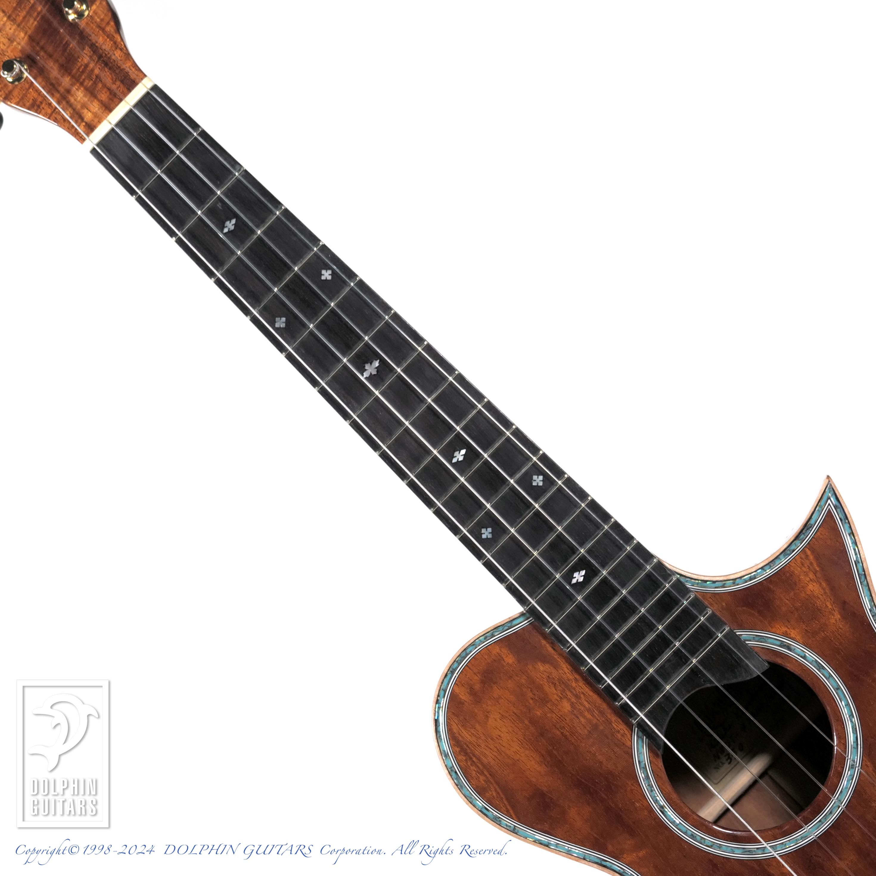 KAWAKAMI GUITARS NWUT-4 (ALL Flame Mahogany) - ドルフィンギターズ