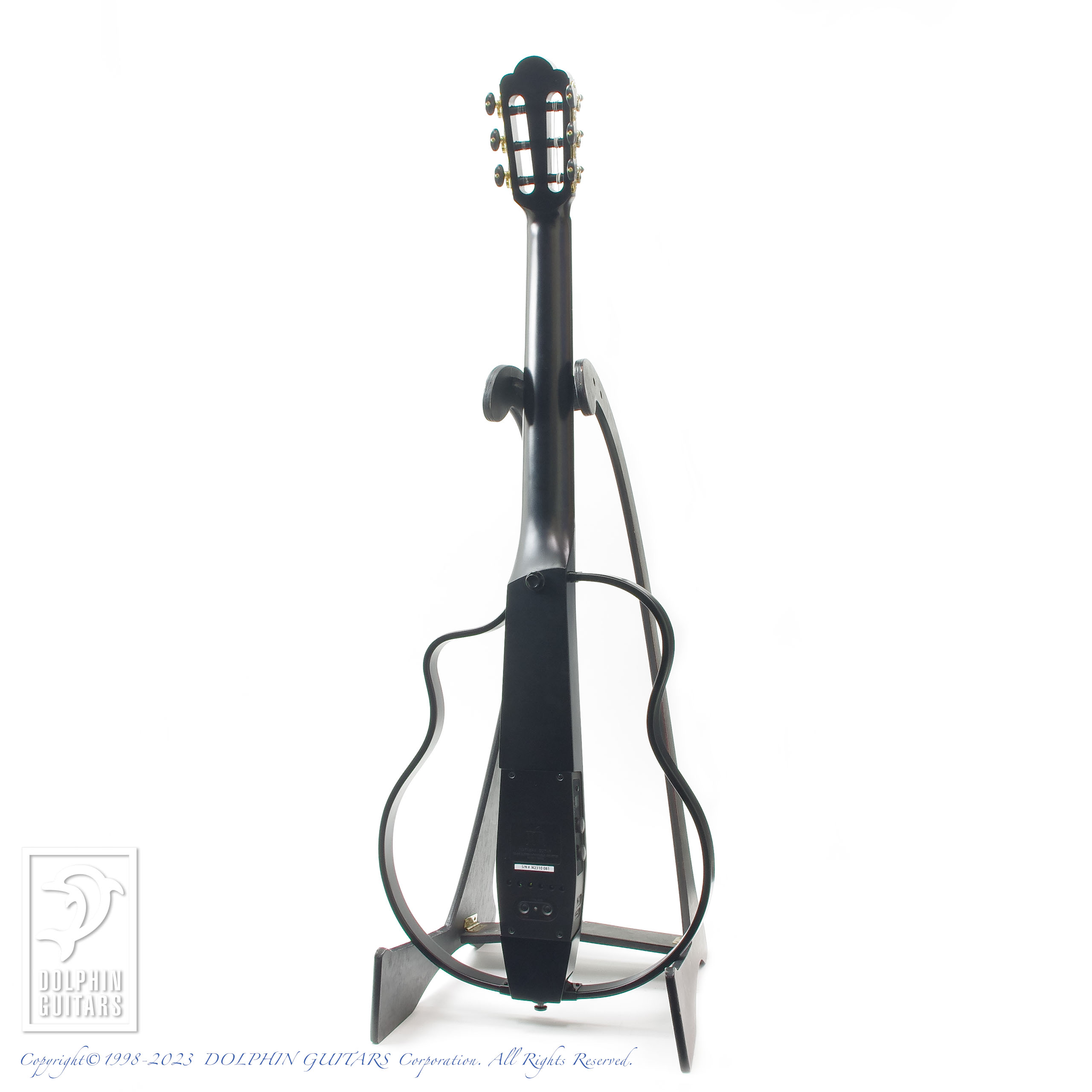 NATASHA NBSG Nylon Smart Guitar (Black)|ドルフィンギターズ