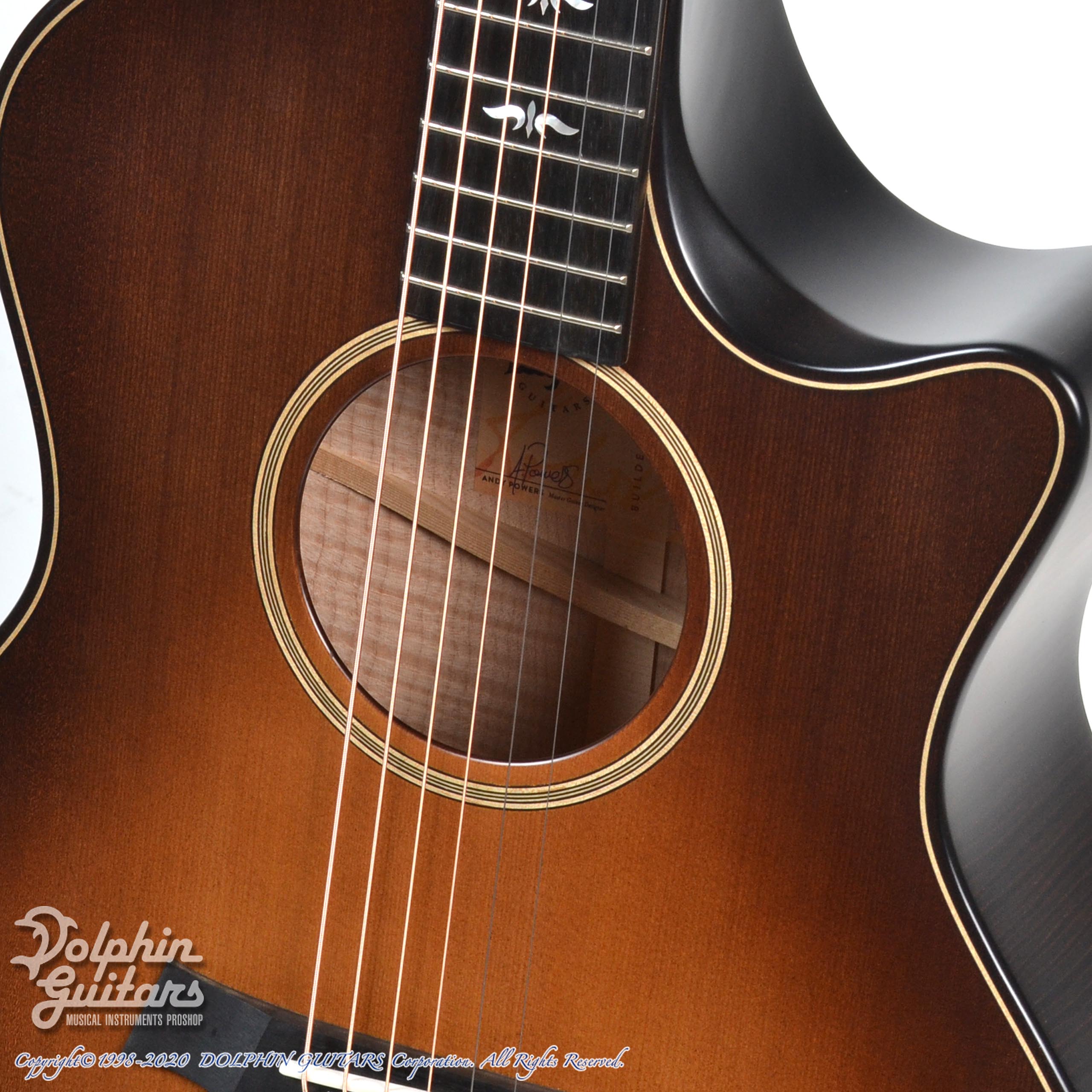 TAYLOR Builder's Edition 614ce V-Class (WHB)|ドルフィンギターズ TAYLOR Builder's Edition 614ce V-Class (WHB)|ドルフィンギターズ