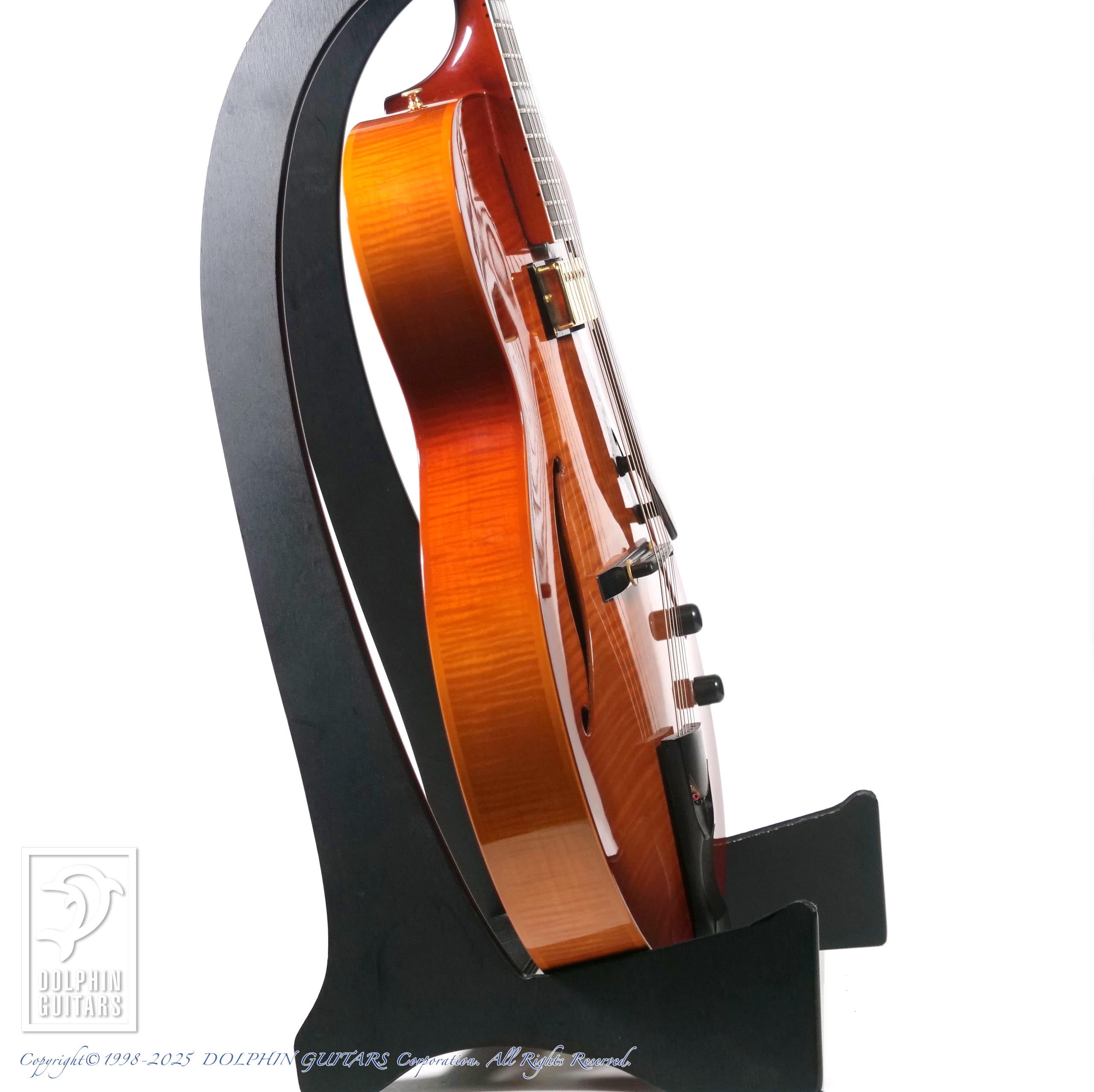 D'AQUISTO DQ-JZ Jazz Line (Violin Burst)|ドルフィンギターズ