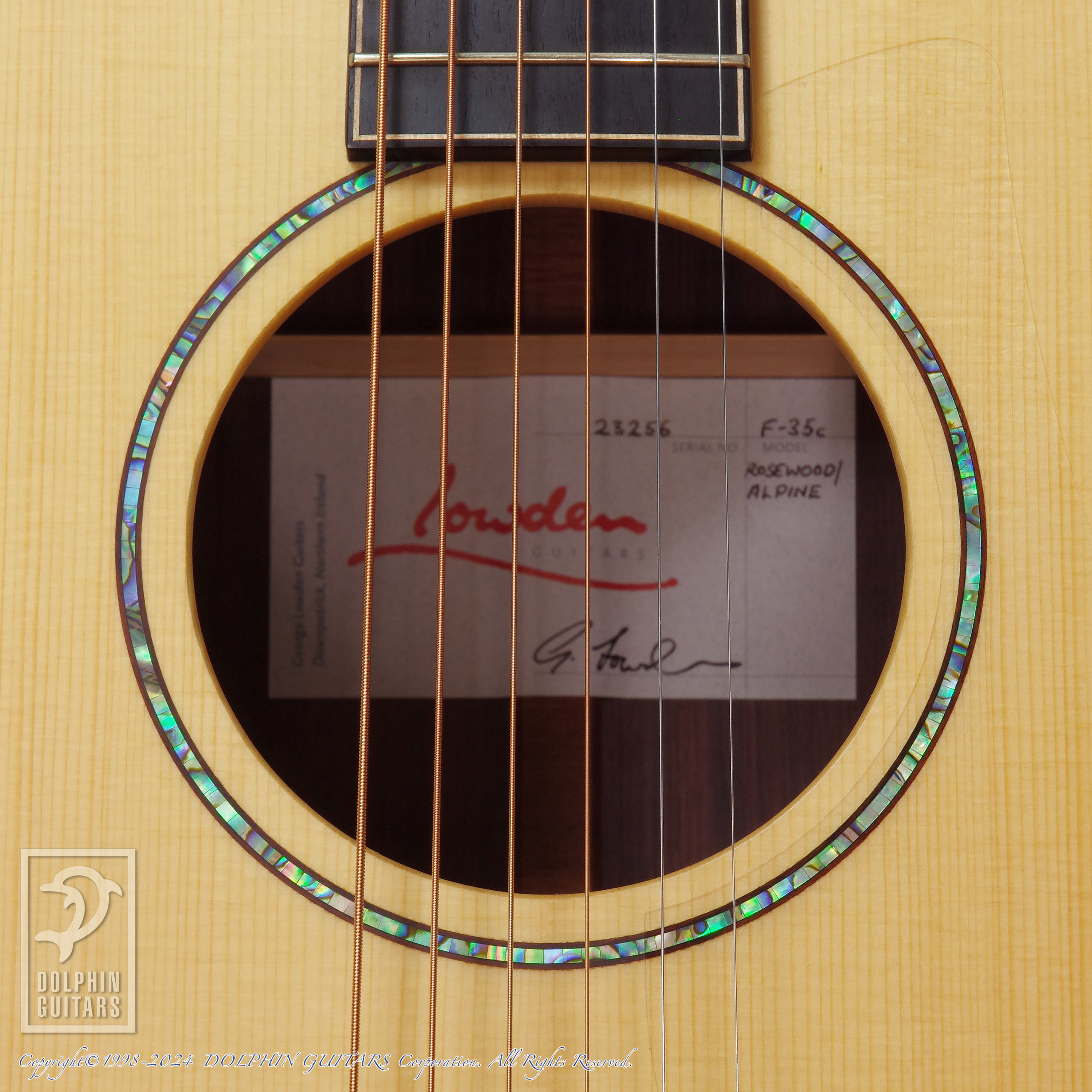 LOWDEN F-35C IR/AS|ドルフィンギターズ