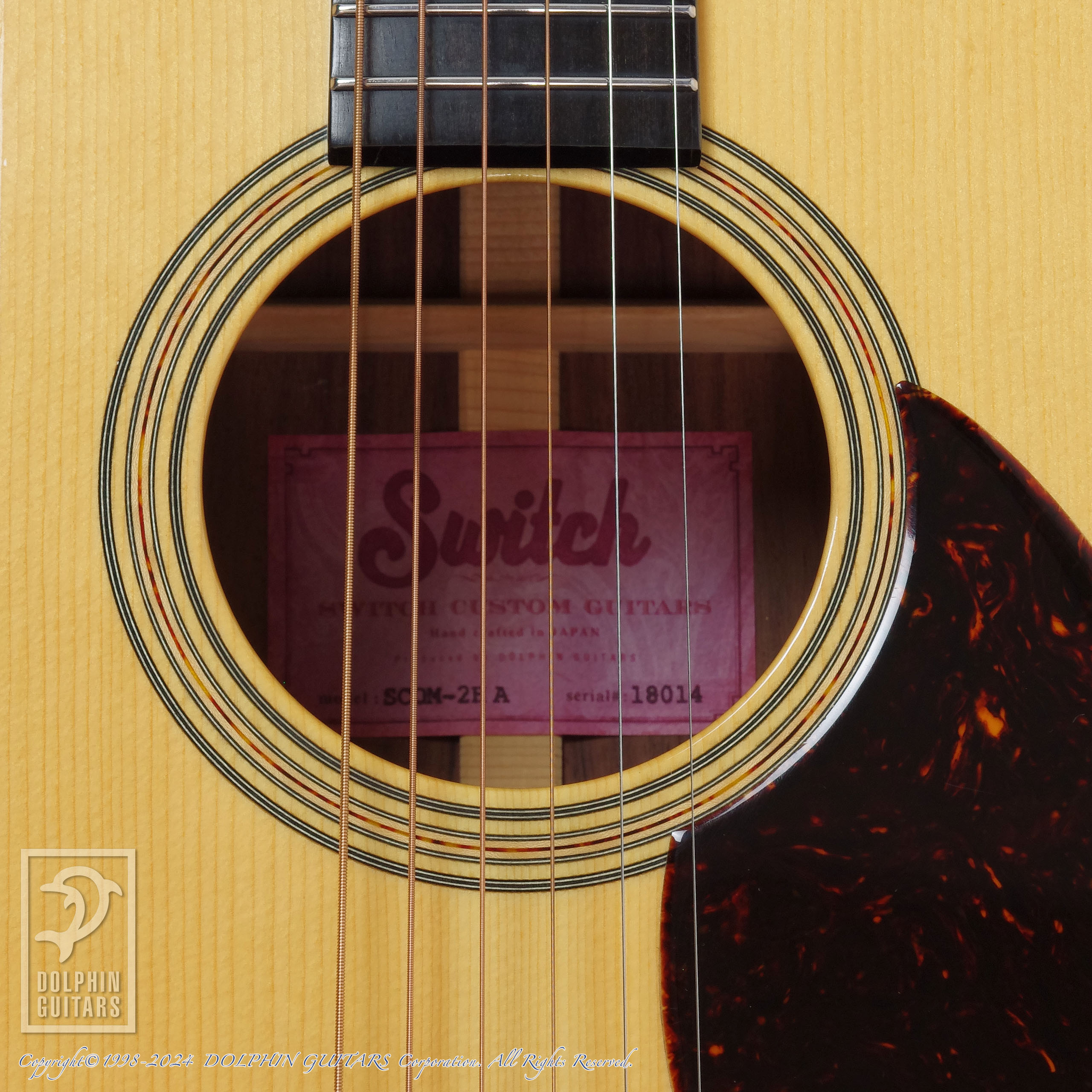 SWITCH SCOM-2H A (Adirondack Spruce)|ドルフィンギターズ