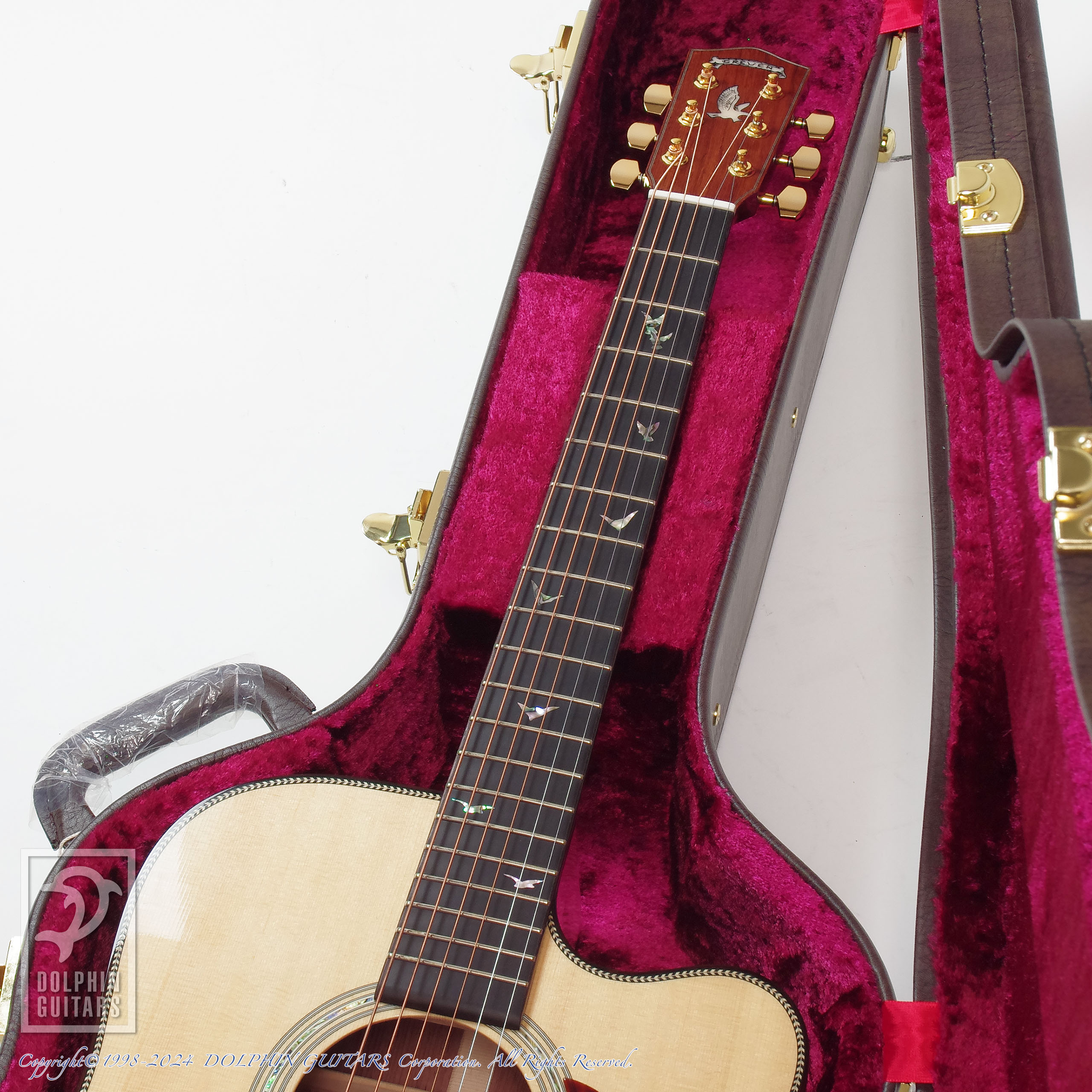 Greven Japan Oshio-DC HR 押尾コータロー Greven Guitars Japan Oshio-DC HR (Honduras Rosewood)|ドルフィン
