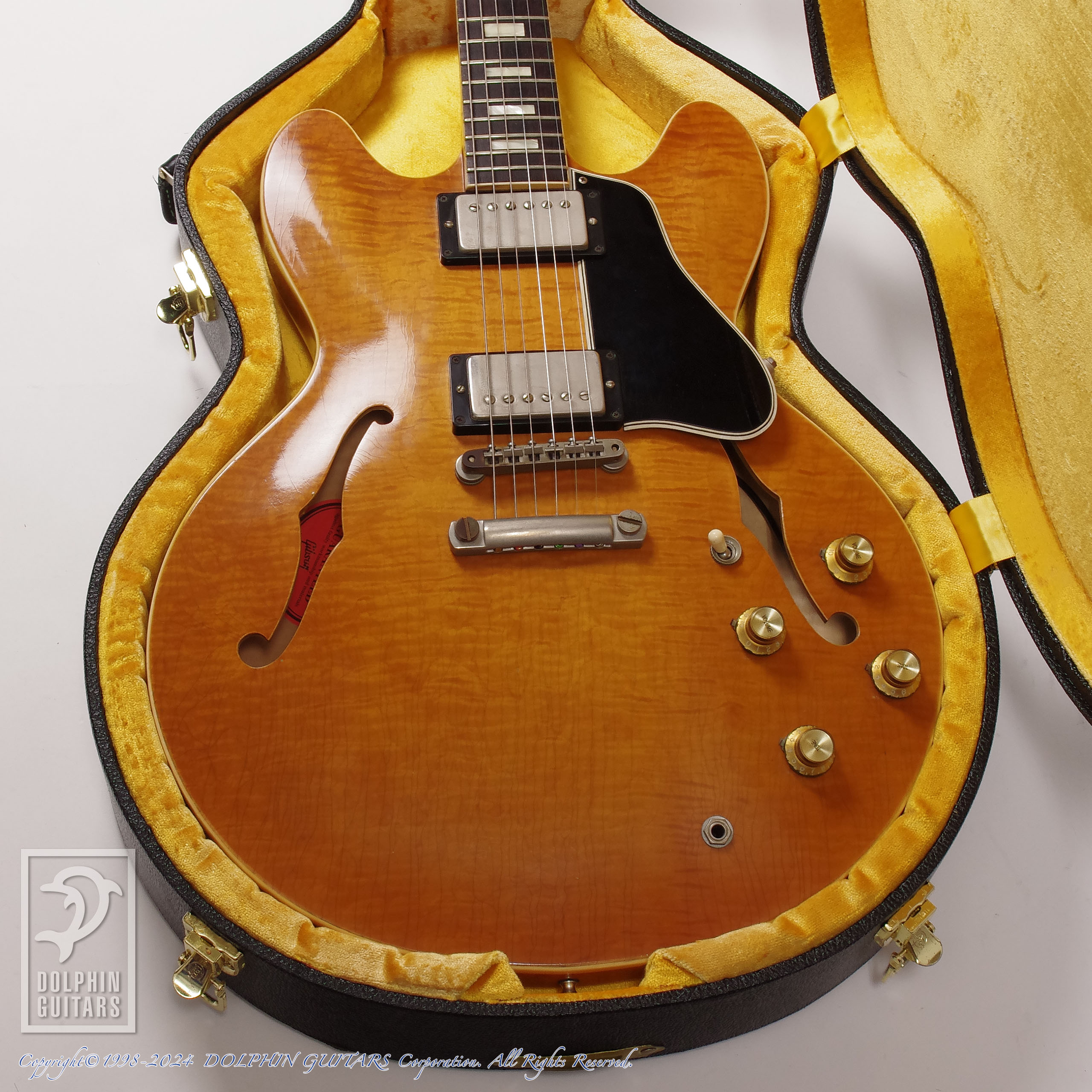 ギター Gibson Memphis ES-335 DotPlain Gibson ES-335 DOT Plain Top Cherry - guitarshoptantan