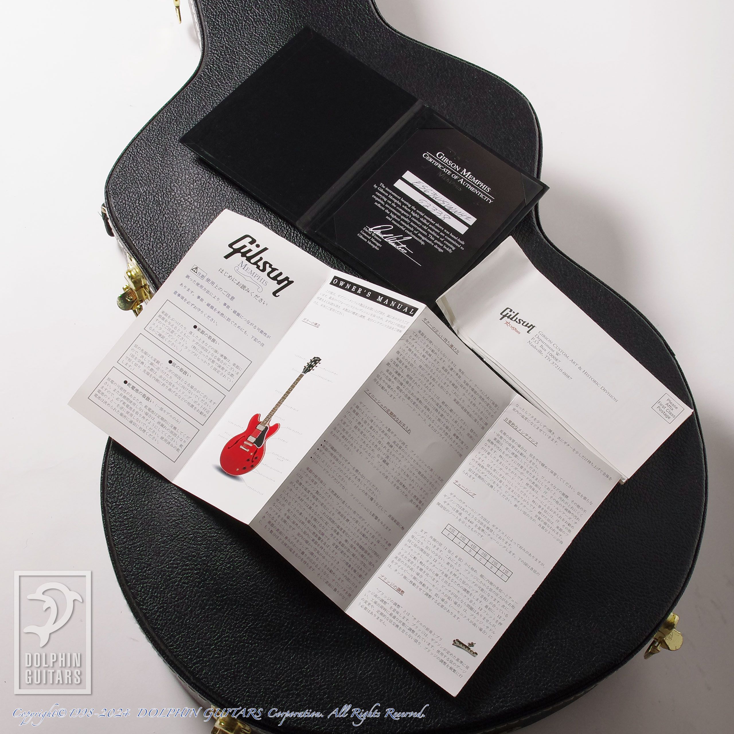 Gibson Memphis 1963 ES-335 TDN Mod|ドルフィンギターズ