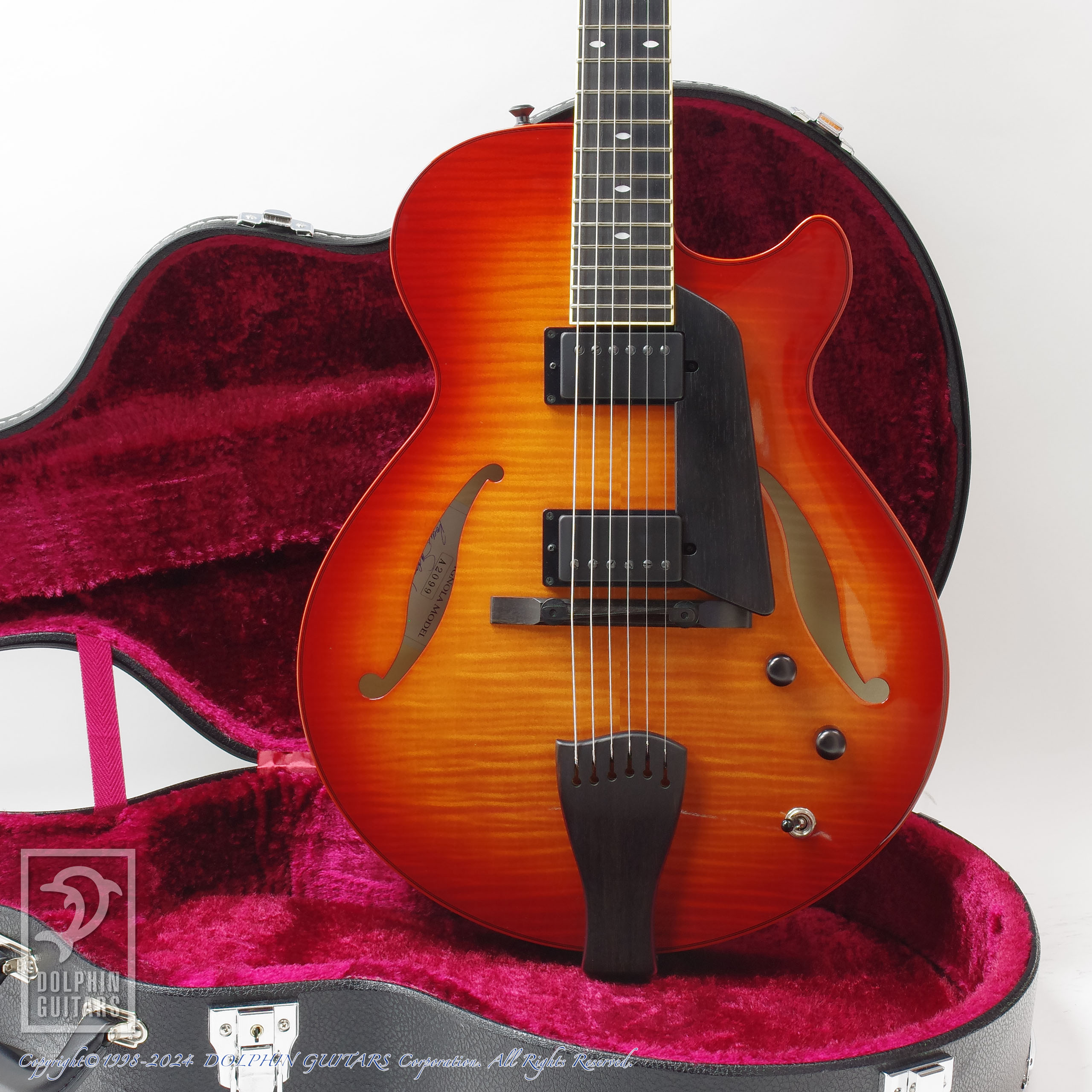 【木吉】Sadi, Blood Harvester SADOWSKY Frank Vignola Model (VLB)|ドルフィンギターズ