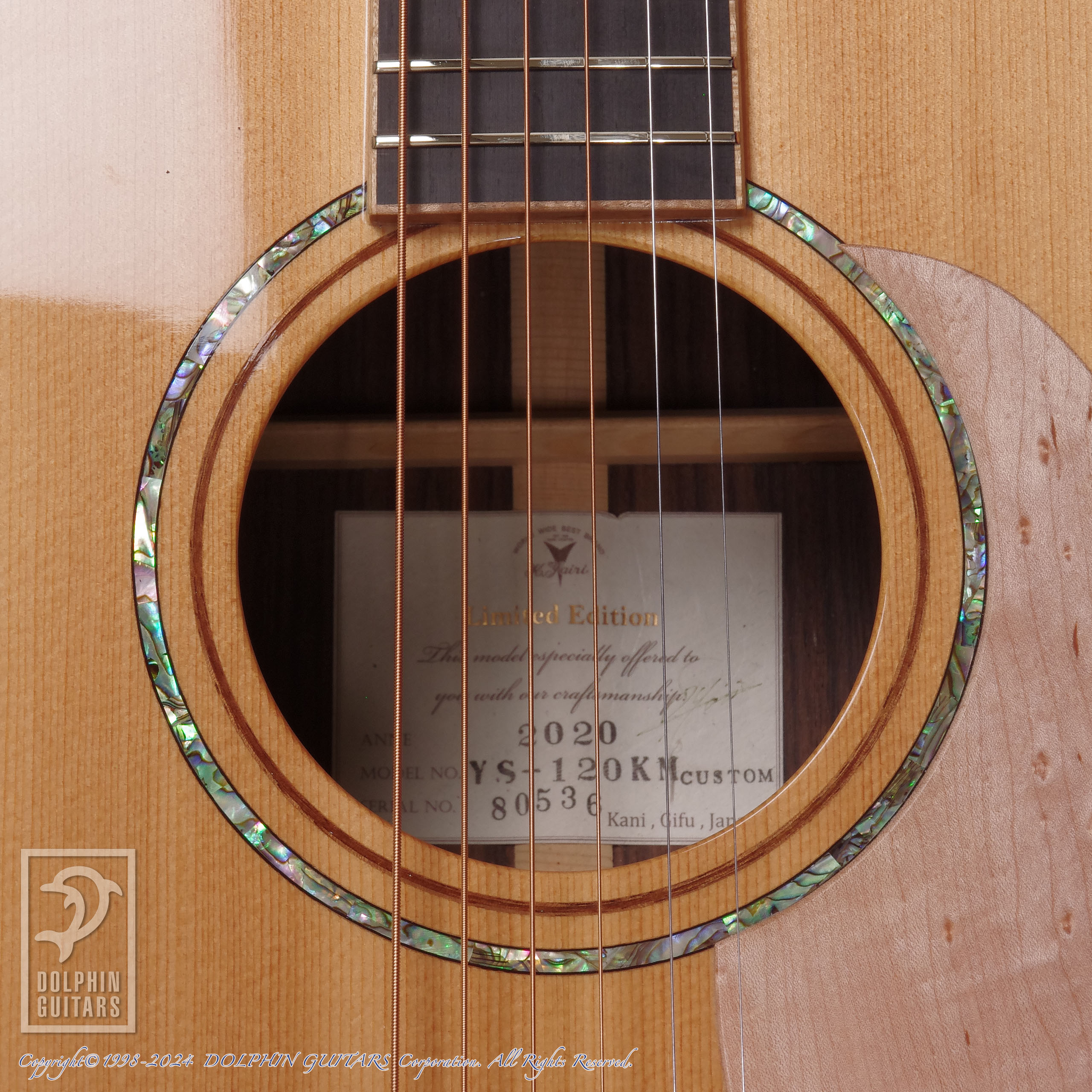 K.YAIRI YS-120KM CTM|ドルフィンギターズ