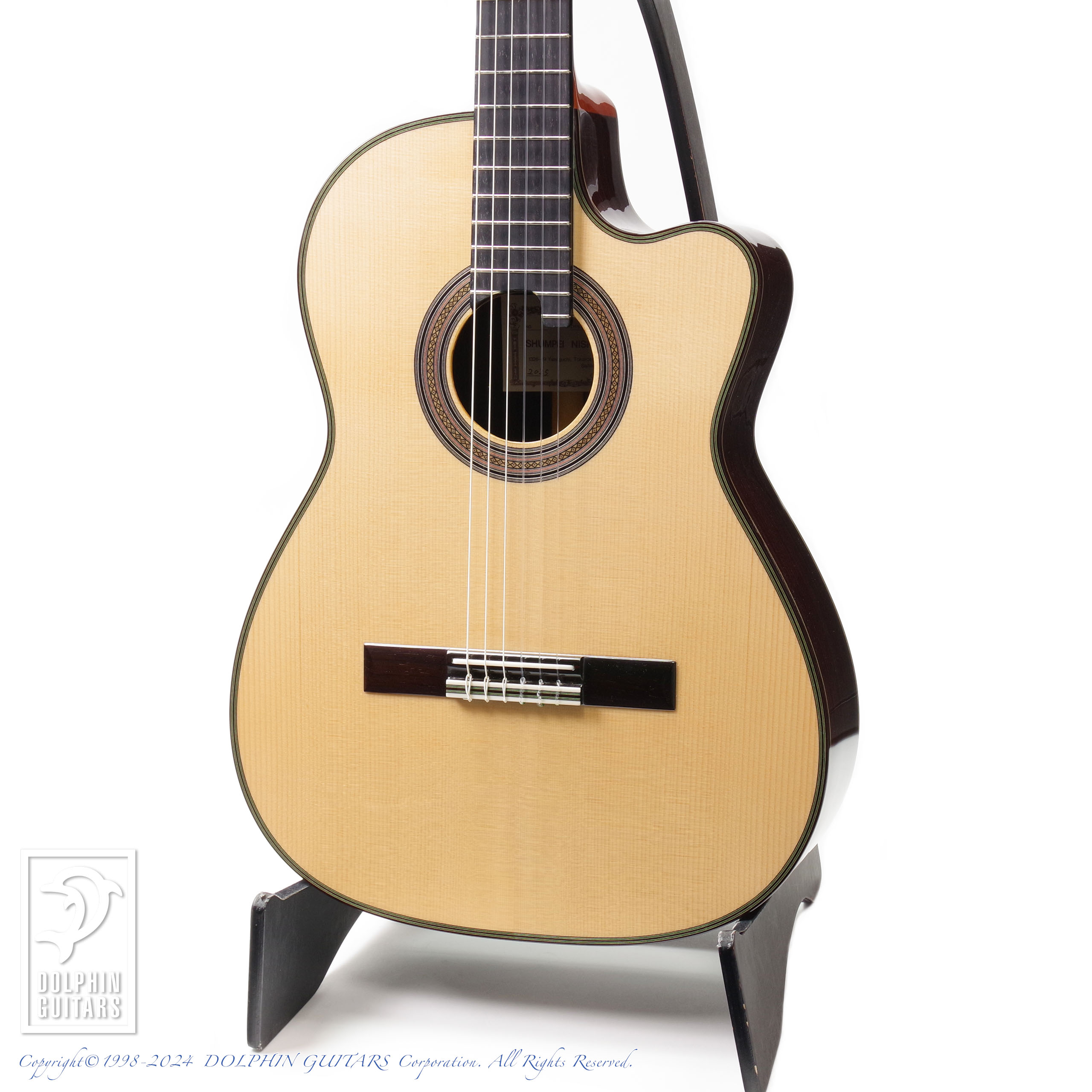 ギター nishi Nishgaki Guitars Arcus Style-N|ドルフィンギターズ