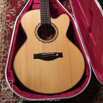 341 Bevel Edge GC Cutaway (Jacaranda)