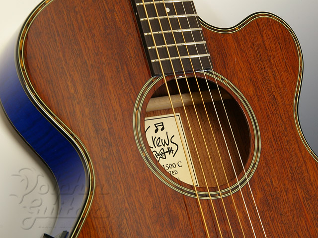 CREWS ES-1500C Limited (Bubinga)|ドルフィンギターズ