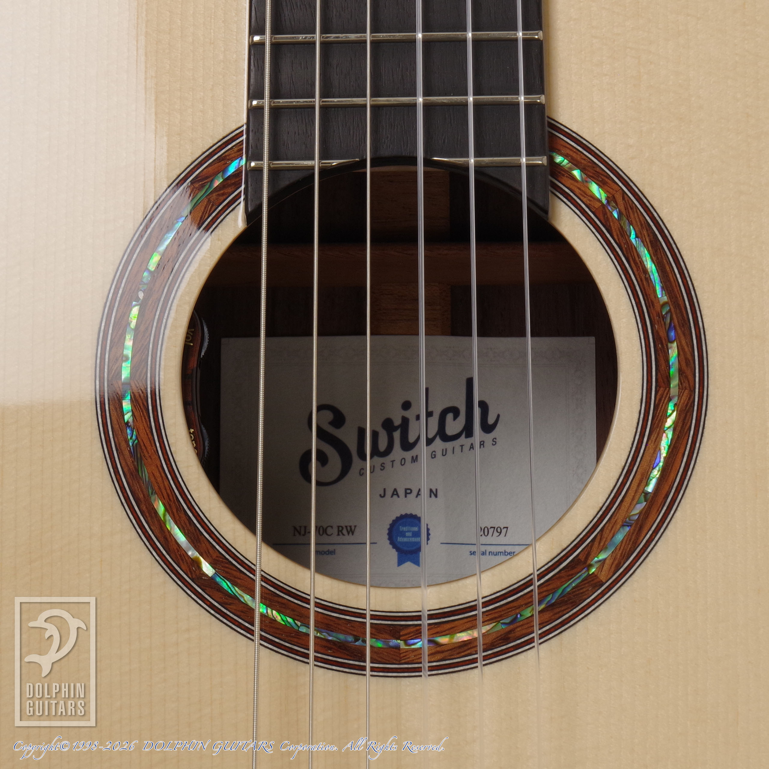 SWITCH NJ-70C RW -Nylon Jazz-|ドルフィンギターズ
