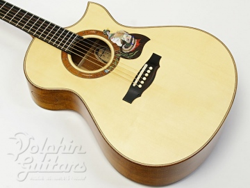 SJ Cutaway (Flame Mahogany)