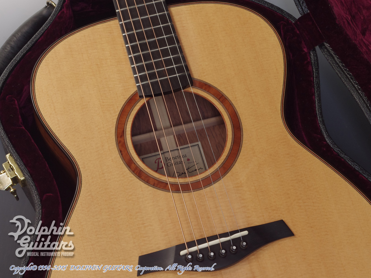 BENETEAU GUITARS OM (Honduran Rosewood)|ドルフィンギターズ