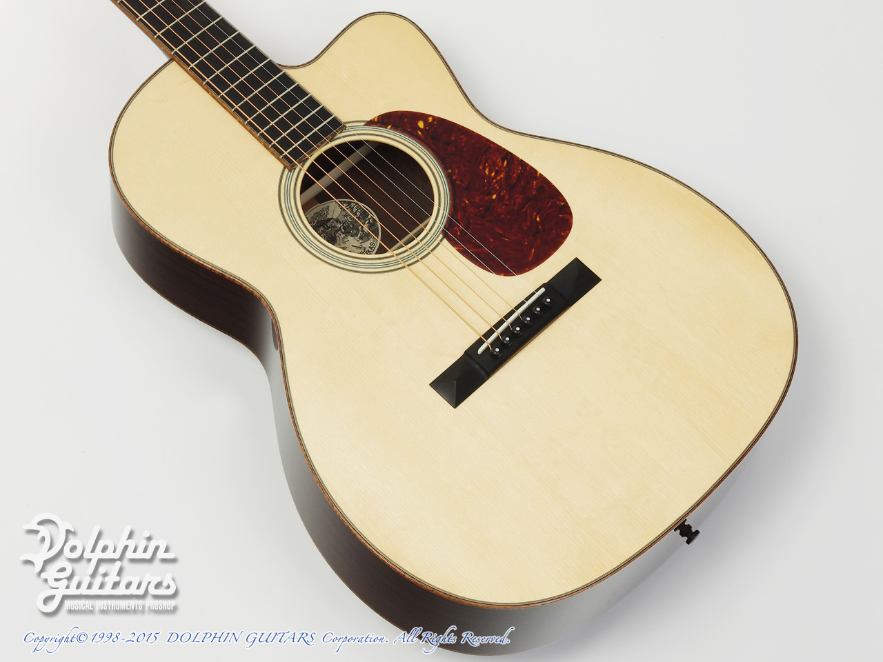 000-2 MRA Cutaway (Adirondack & Madagascar Rosewood)