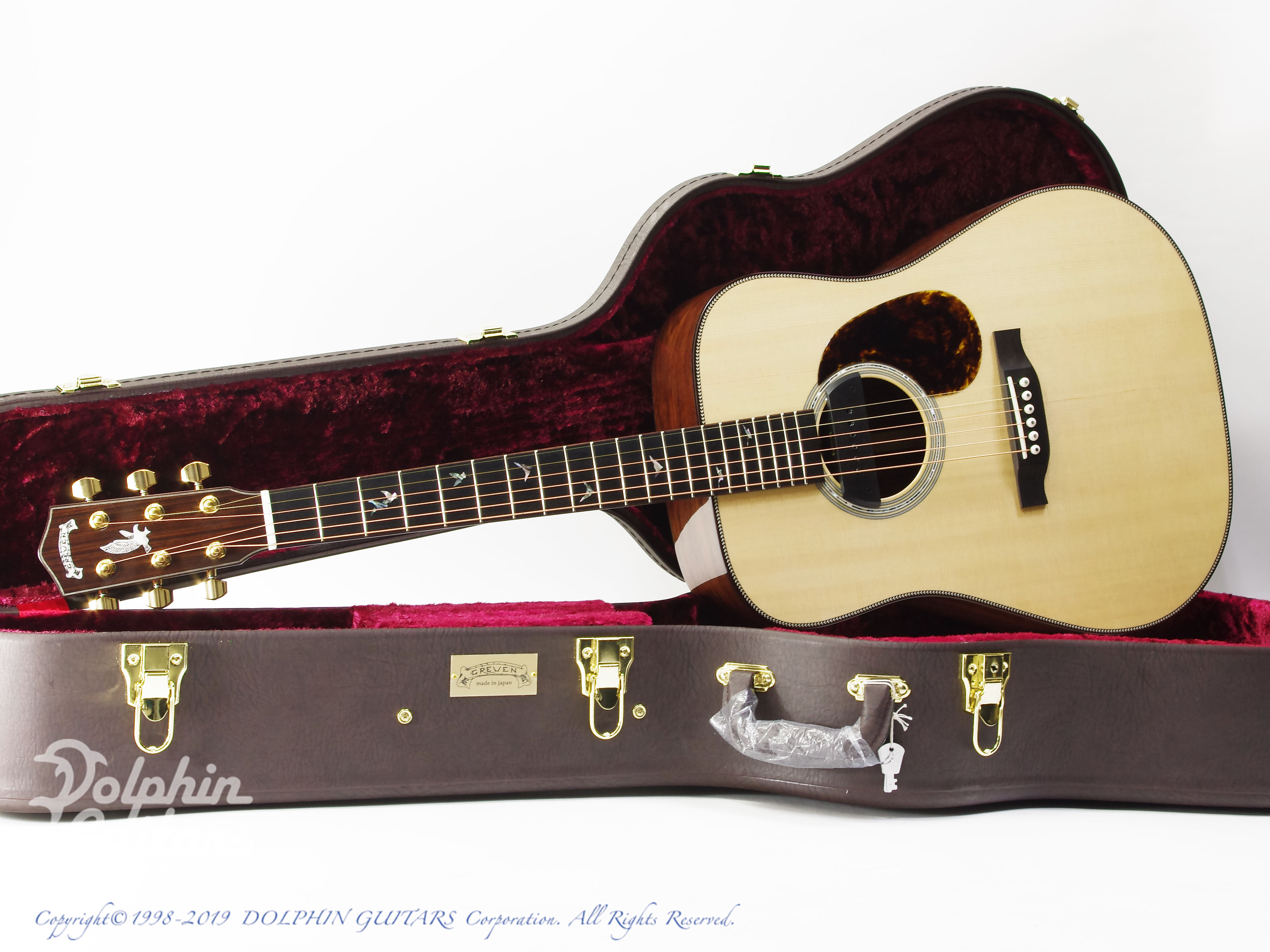 Greven Guitars Japan Oshio-D HR (Honduras Rosewood) w/RAPTOR