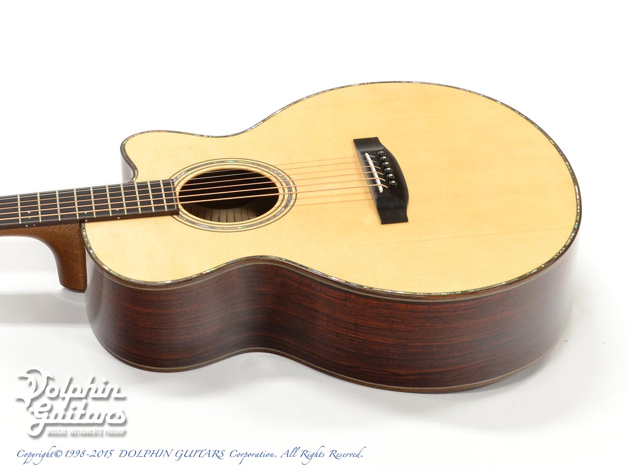 JOE STRIEBEL RS Cutaway (Cocobolo)|ドルフィンギターズ