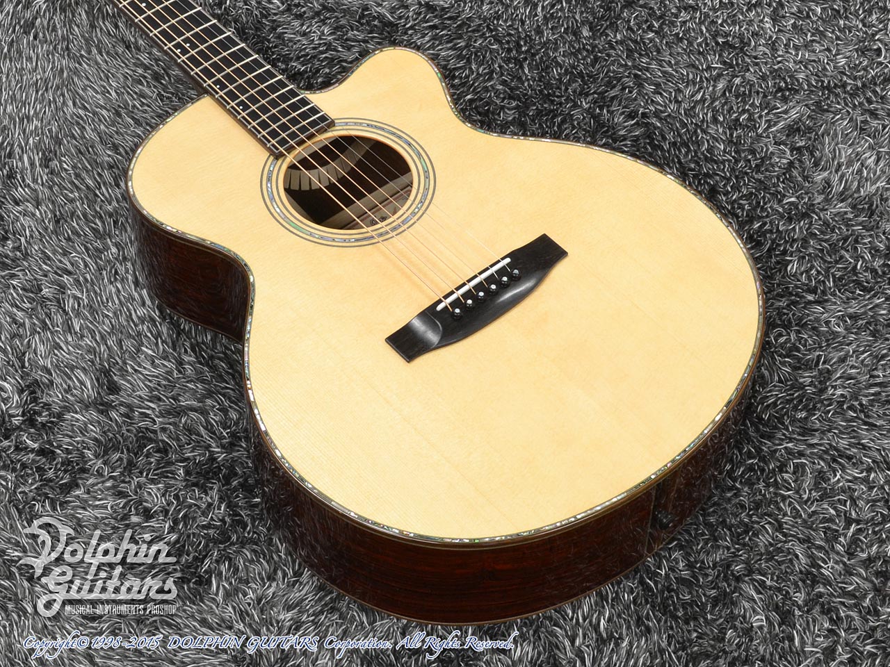 JOE STRIEBEL RS Cutaway (Cocobolo)|ドルフィンギターズ