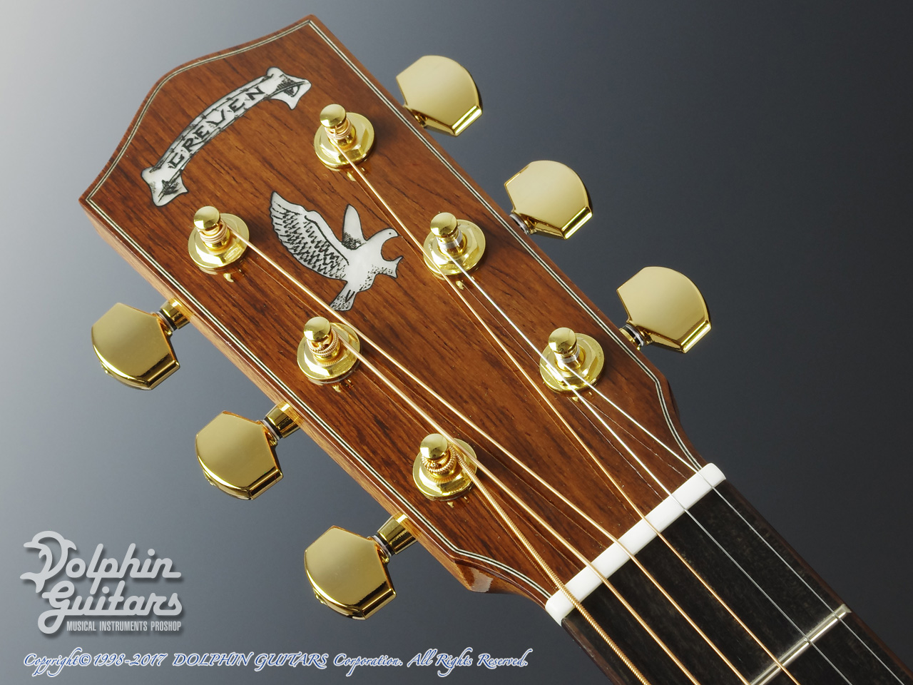 Greven Guitars Japan Oshio-DC HR (Honduras Rosewood)|ドルフィン