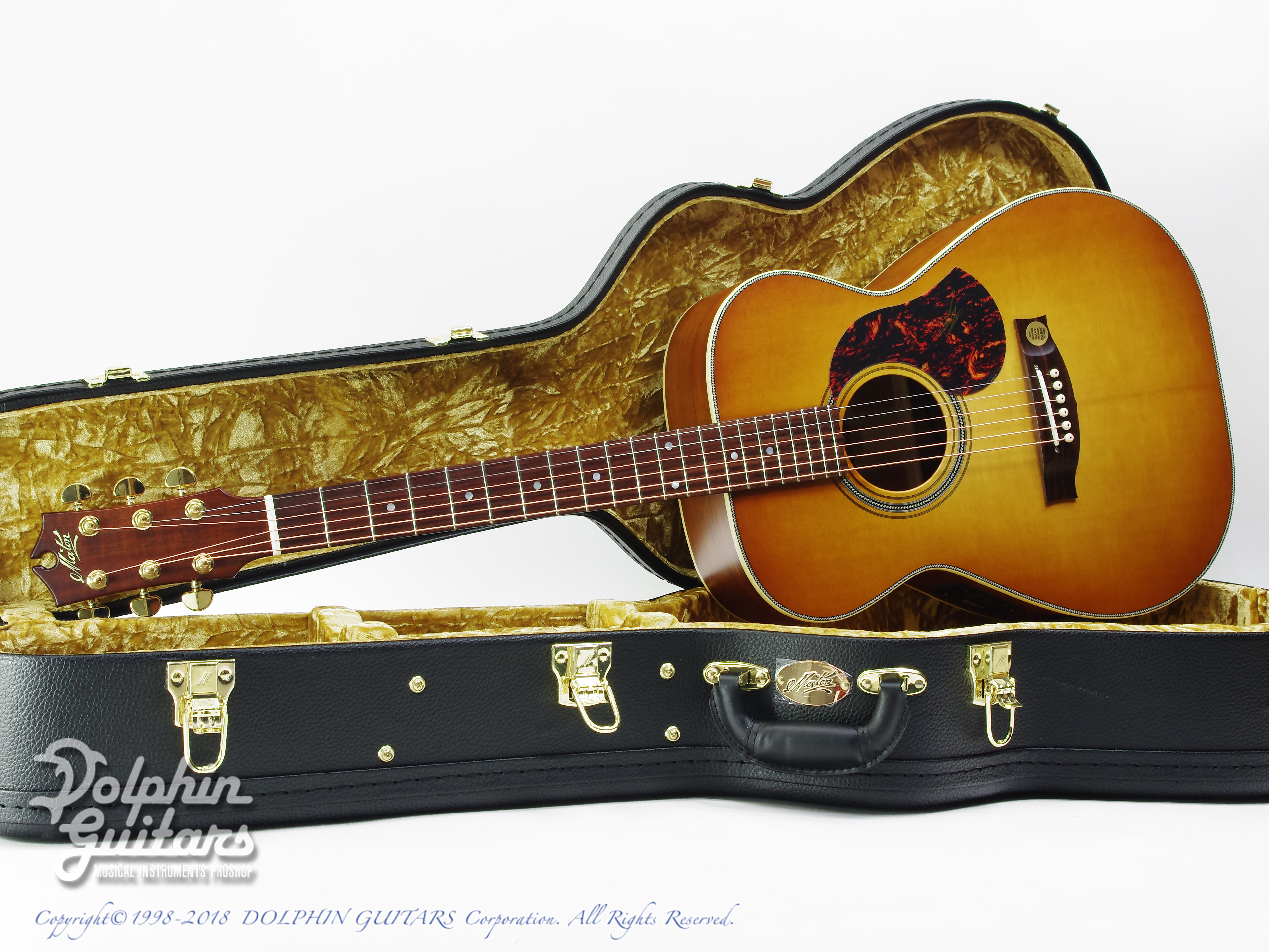 MATON EBG808 Nashville (Vintage Amber Burst)|ドルフィンギターズ
