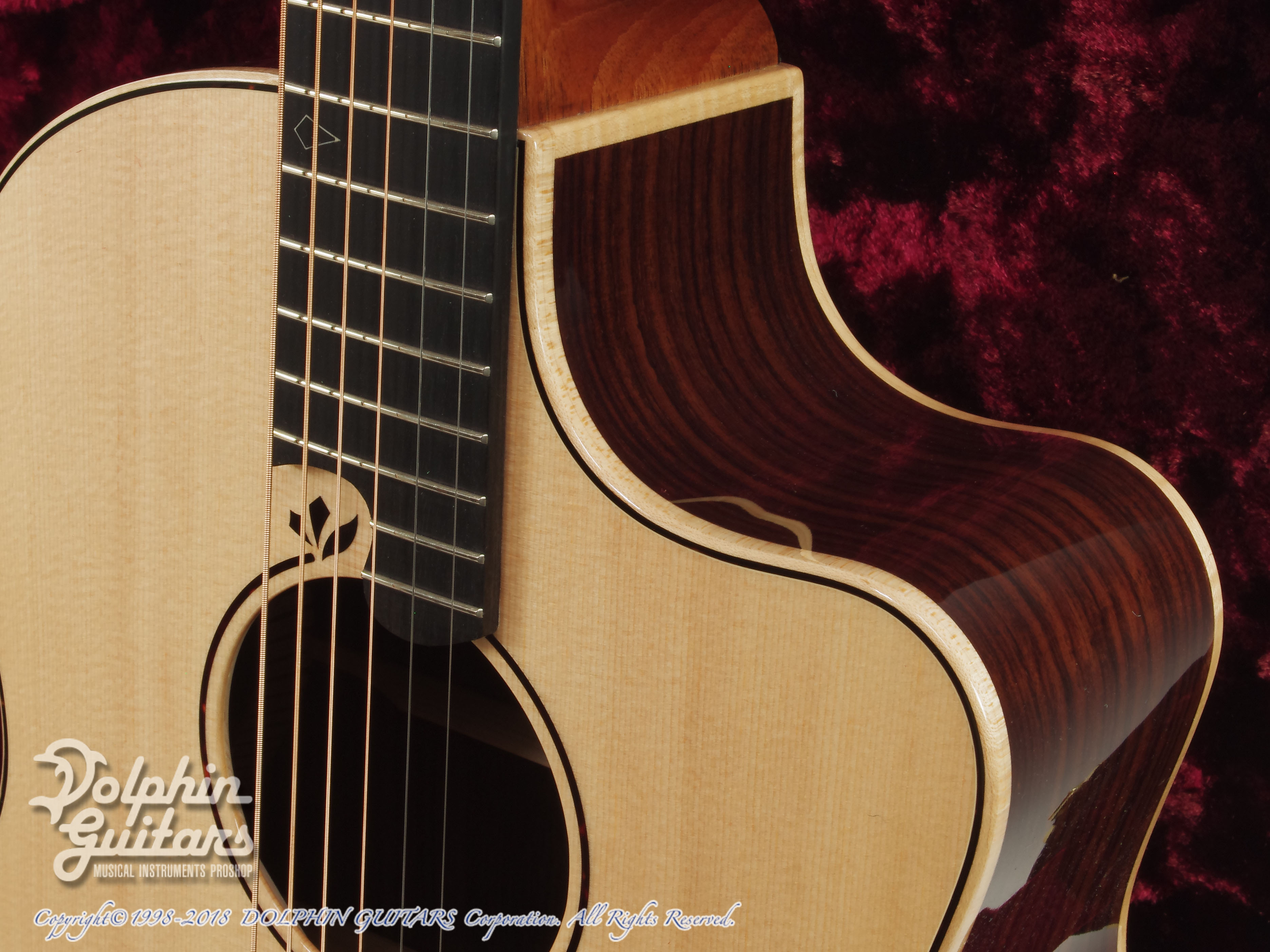 SUGI CRAFT (Luthier's Design Project): Nougat Cutaway (11)