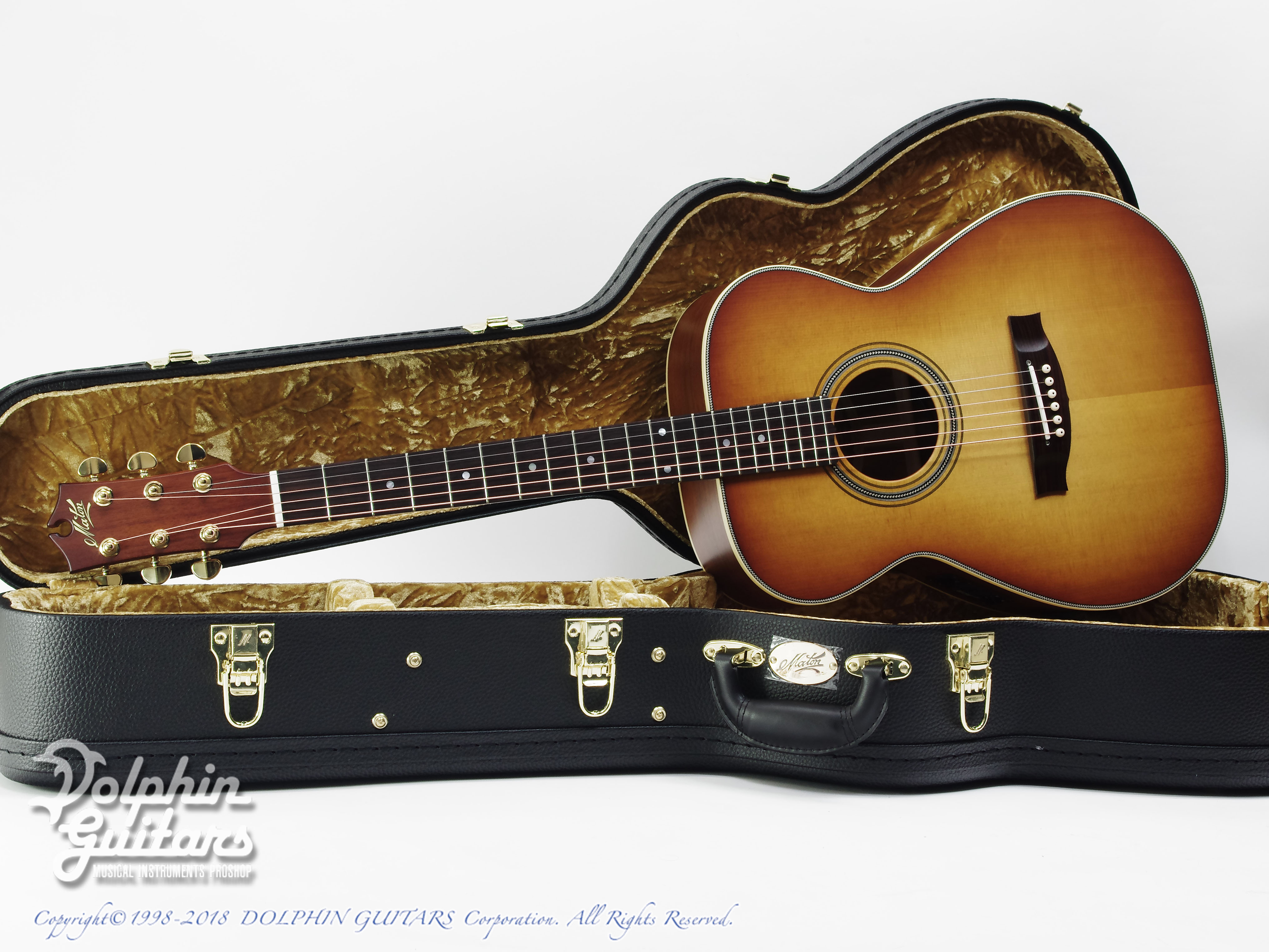 MATON EBG808 Nashville (Vintage Amber Burst)|ドルフィンギターズ