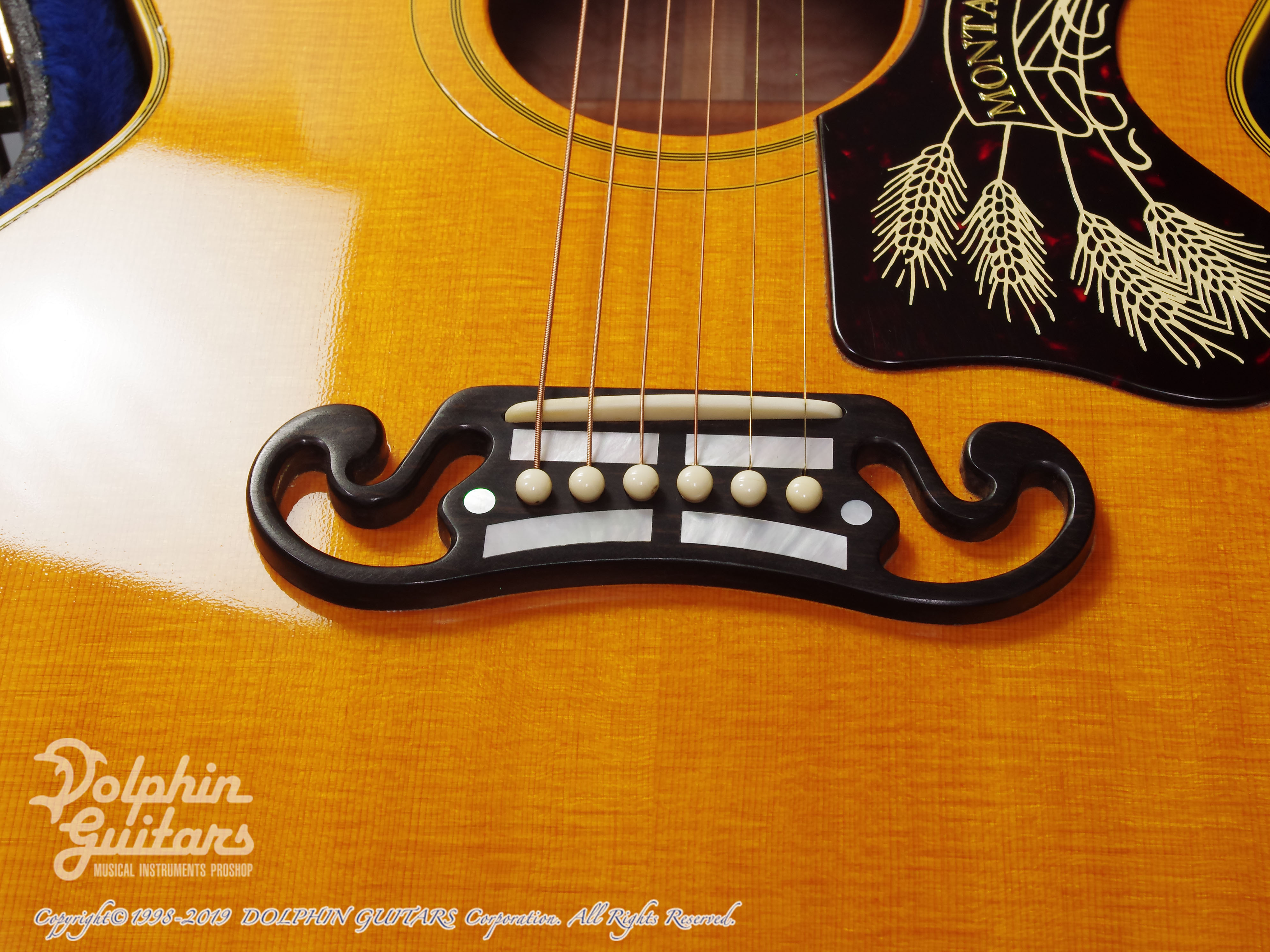 Gibson SJ-200 Montana Gold (Quilted Maple)|ドルフィンギターズ