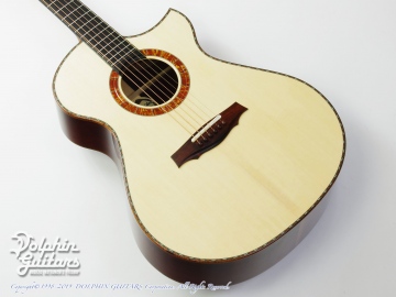 SJ Cutaway (German Spruce & Cocobolo)