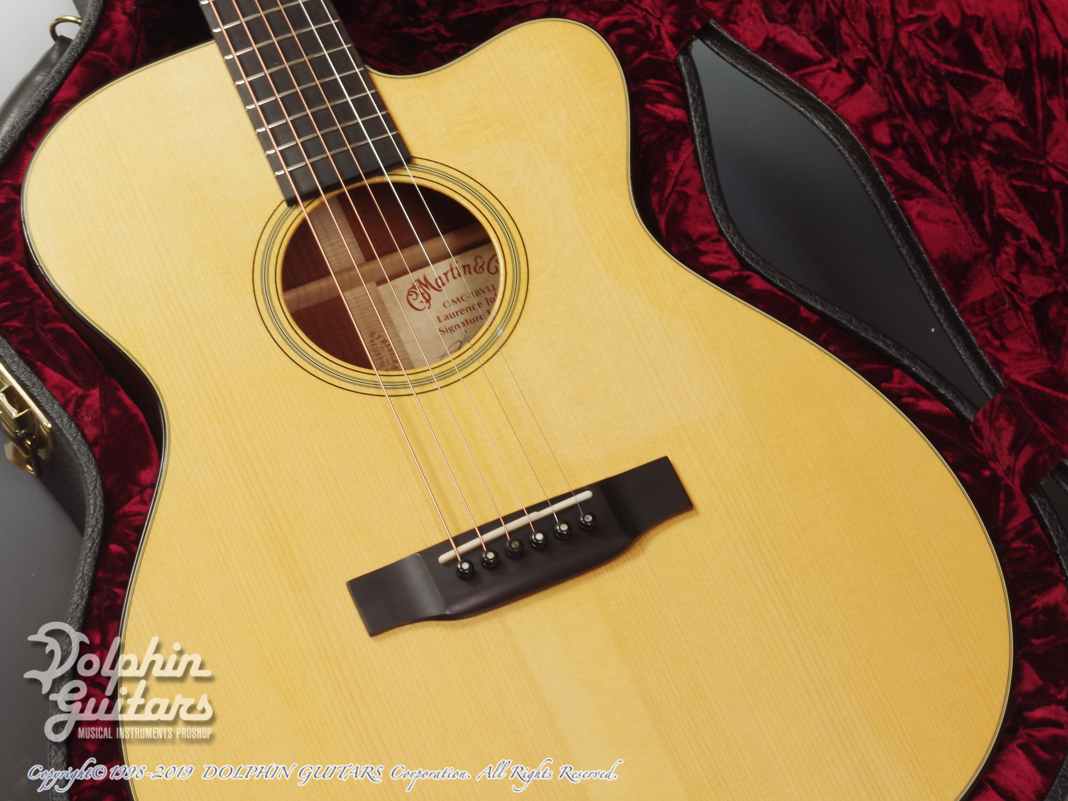 C.F.Martin OMC-18V LJ (Adirondack Spruce & Mahogany) - ドルフィンギターズ
