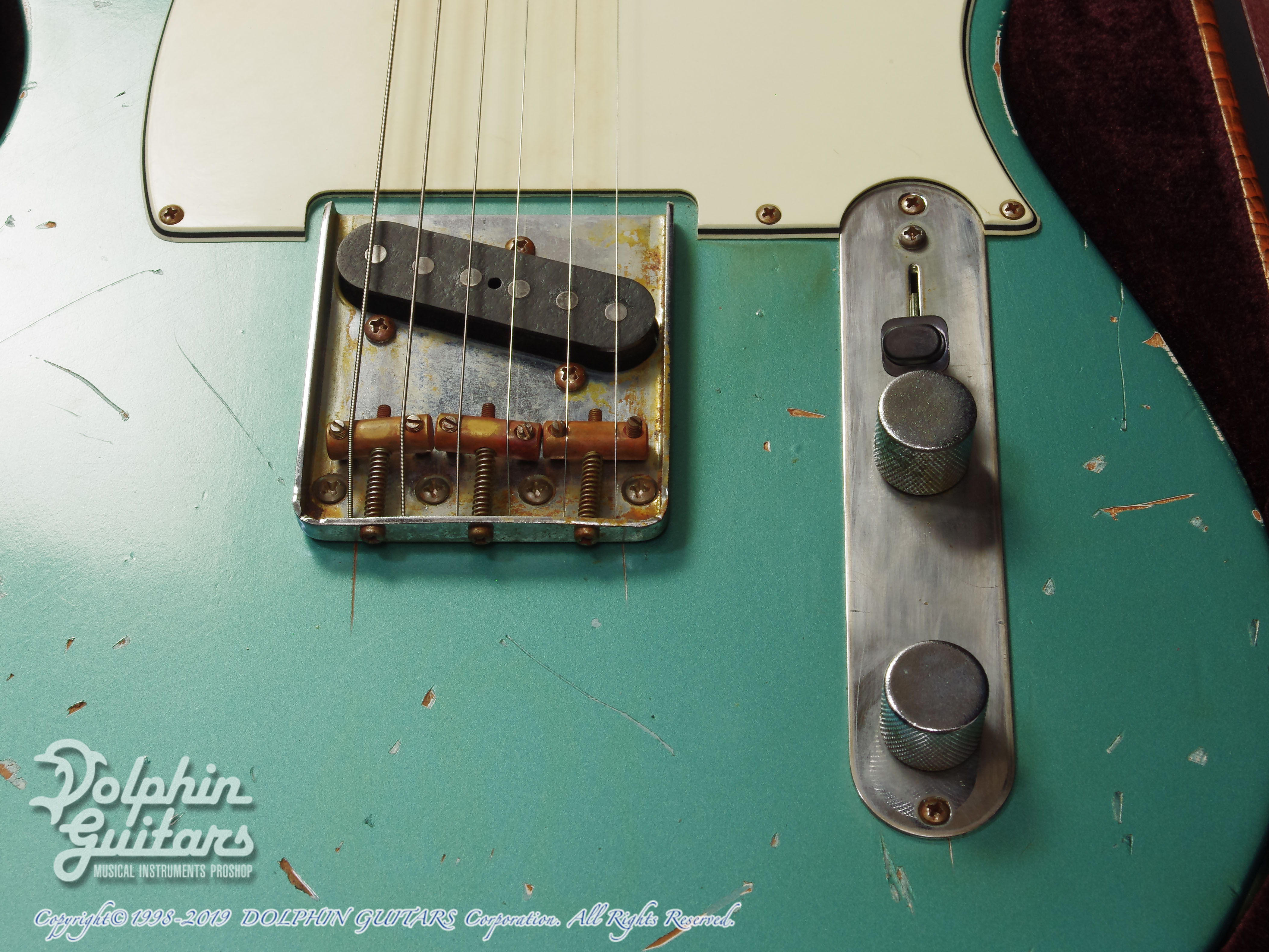 NASH GUITARS T-63 (Teal Green Metallic)|ドルフィンギターズ