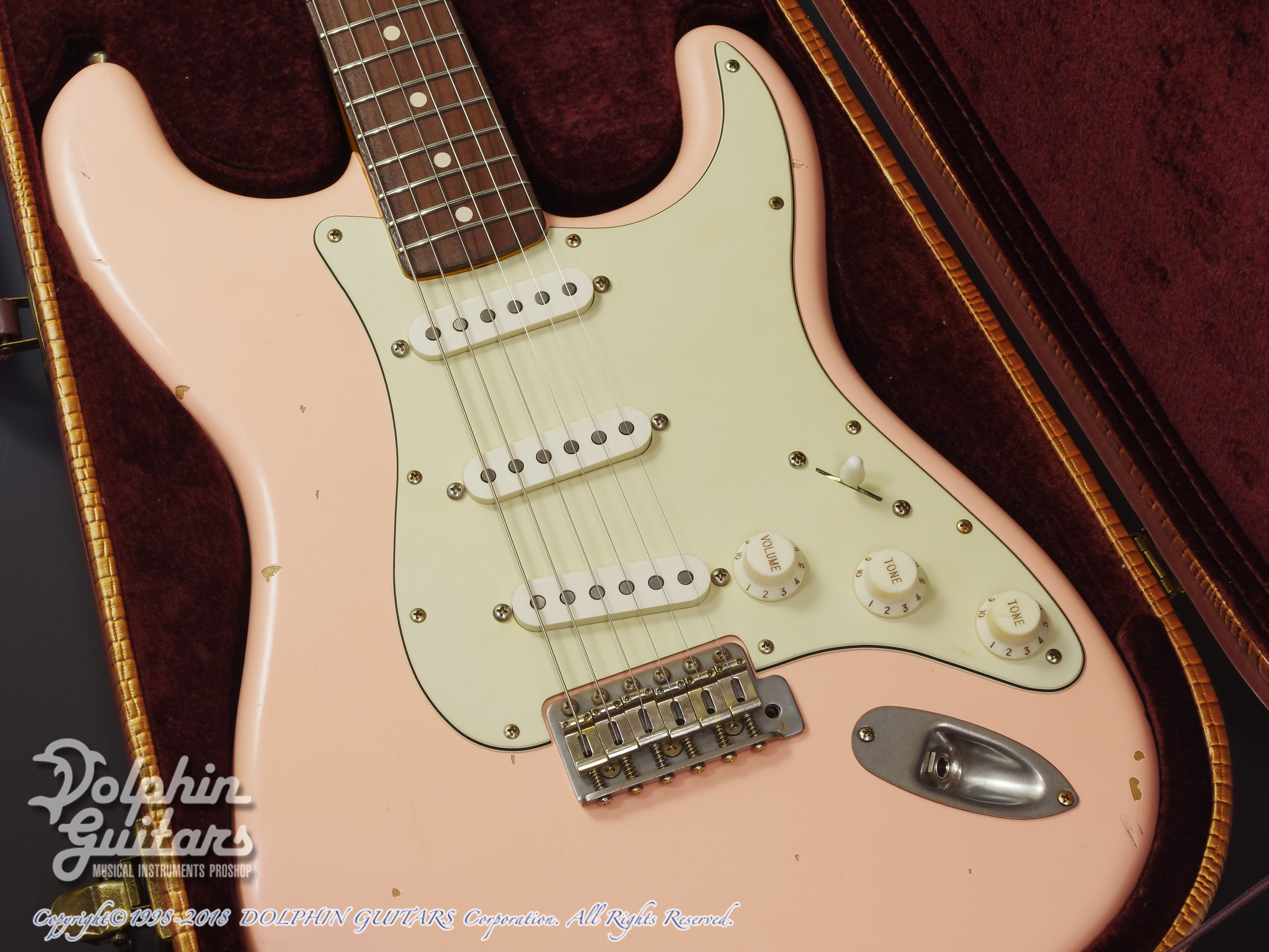NASH GUITARS S-63 (Shell Pink)|ドルフィンギターズ